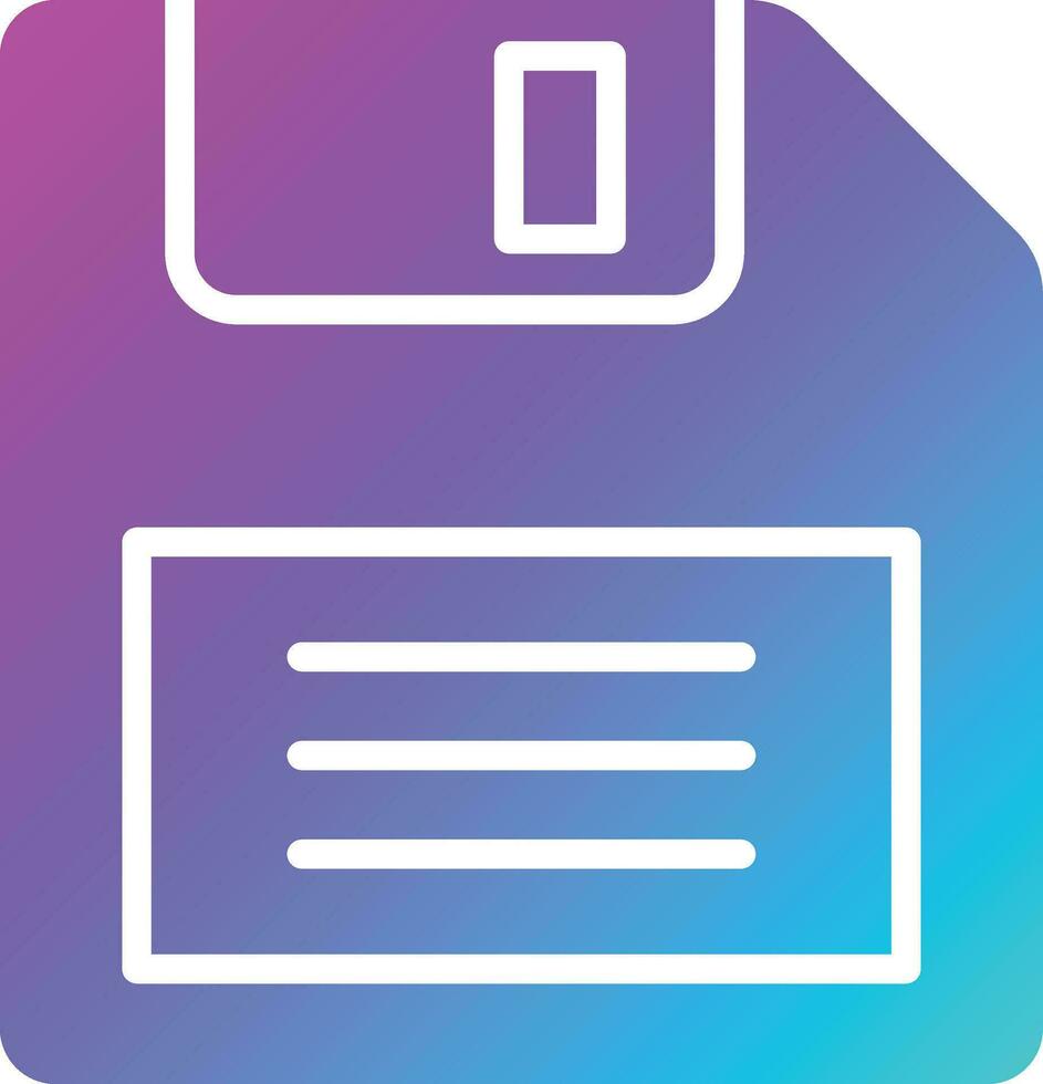 Floppy Disk Vector Icon Design Illustration