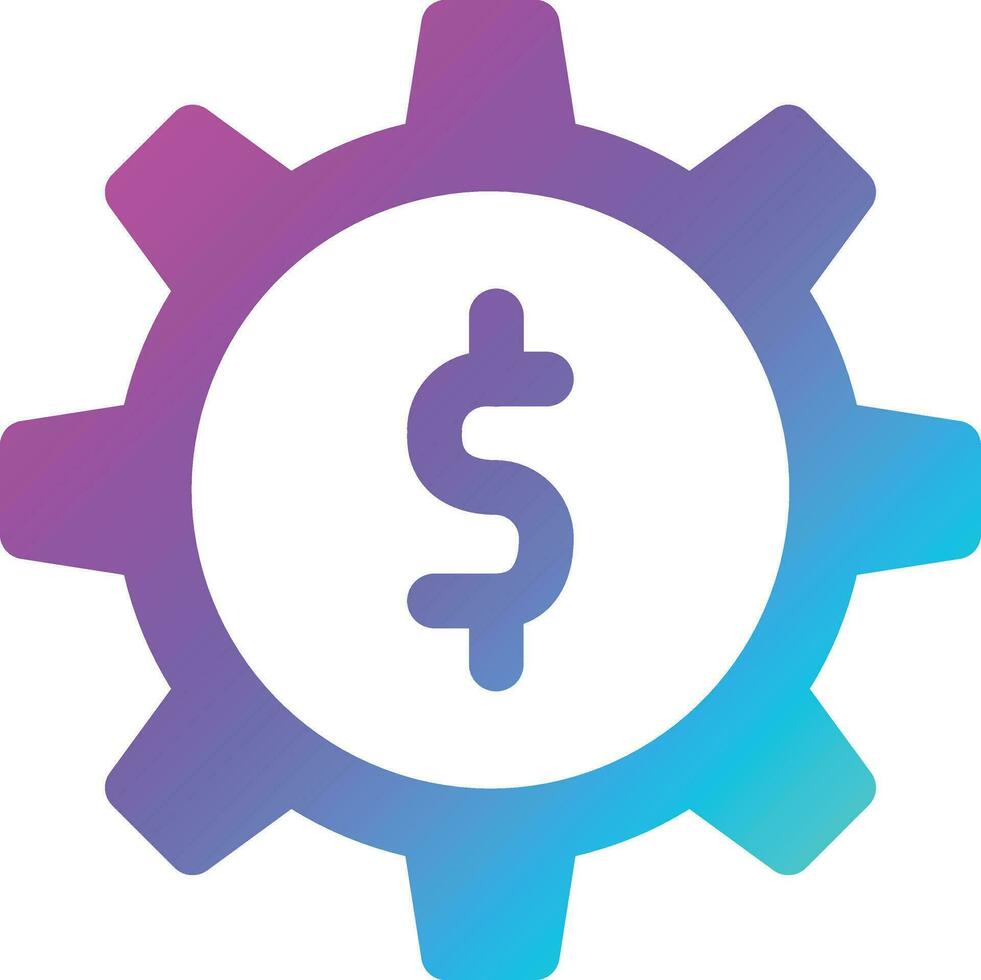 Cog wheel Vector Icon Design Illustration