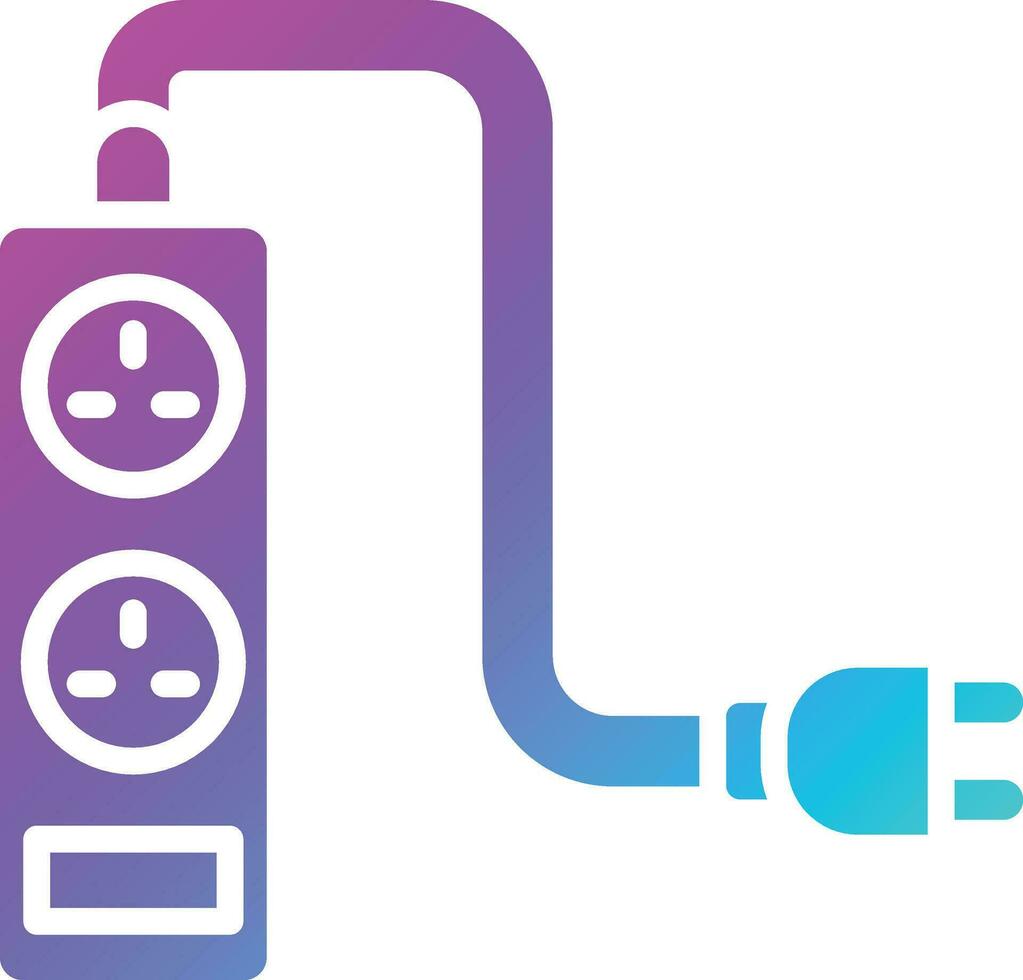 Extension Vector Icon Design Illustration