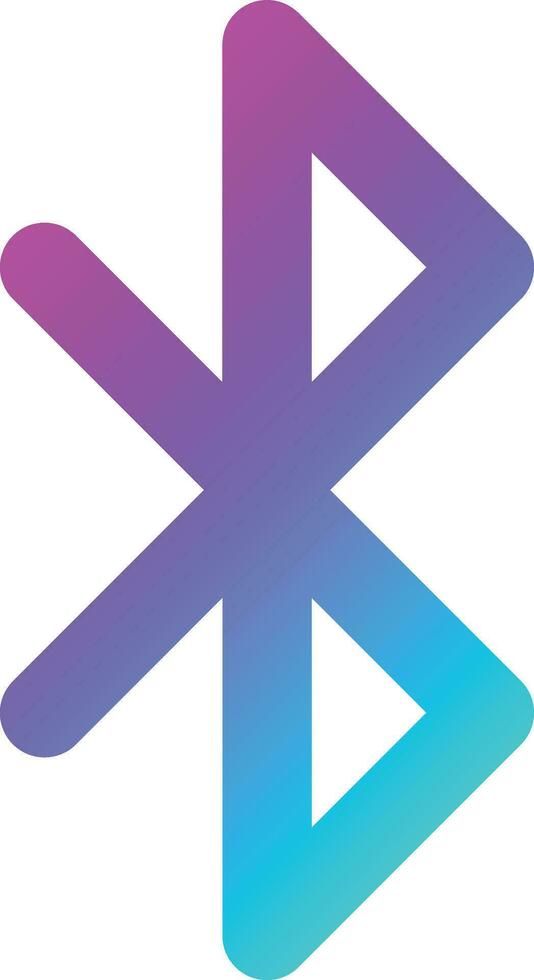 Bluetooth Vector Icon Design Illustration