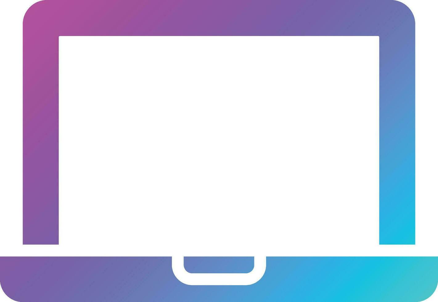 Laptop Vector Icon Design Illustration