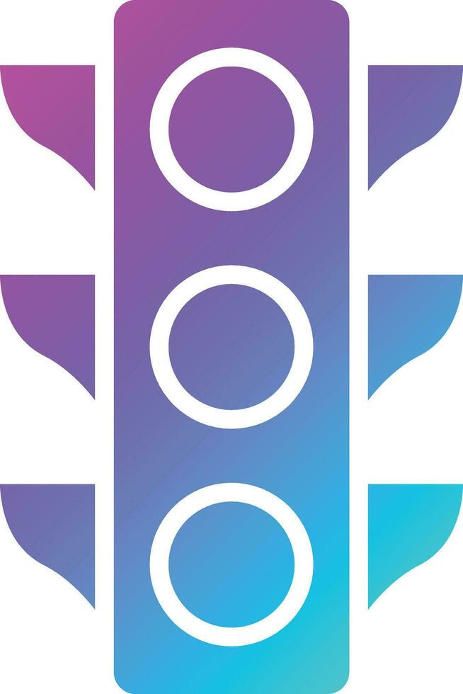 Traffic lights Vector Icon Design Illustration