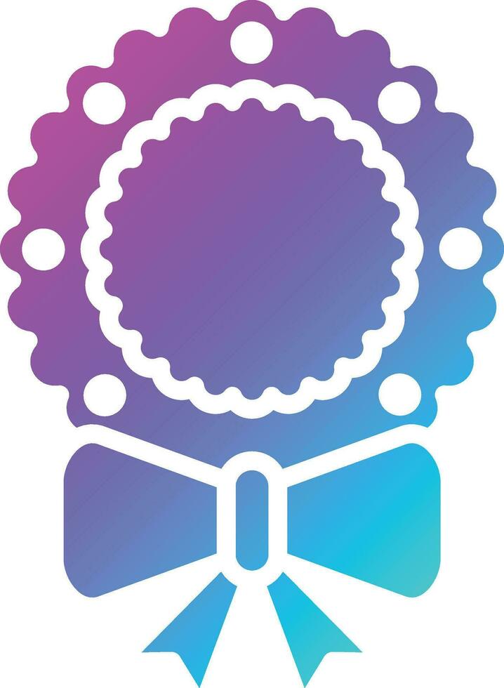 Wreath Vector Icon Design Illustration