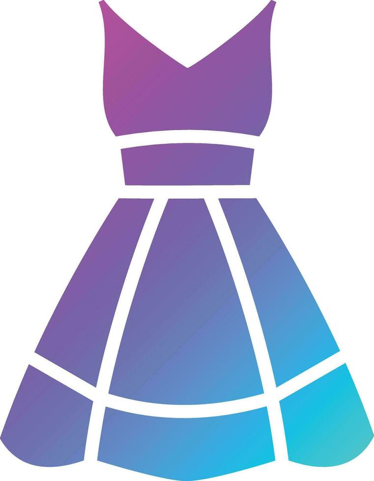 Dress Vector Icon Design Illustration