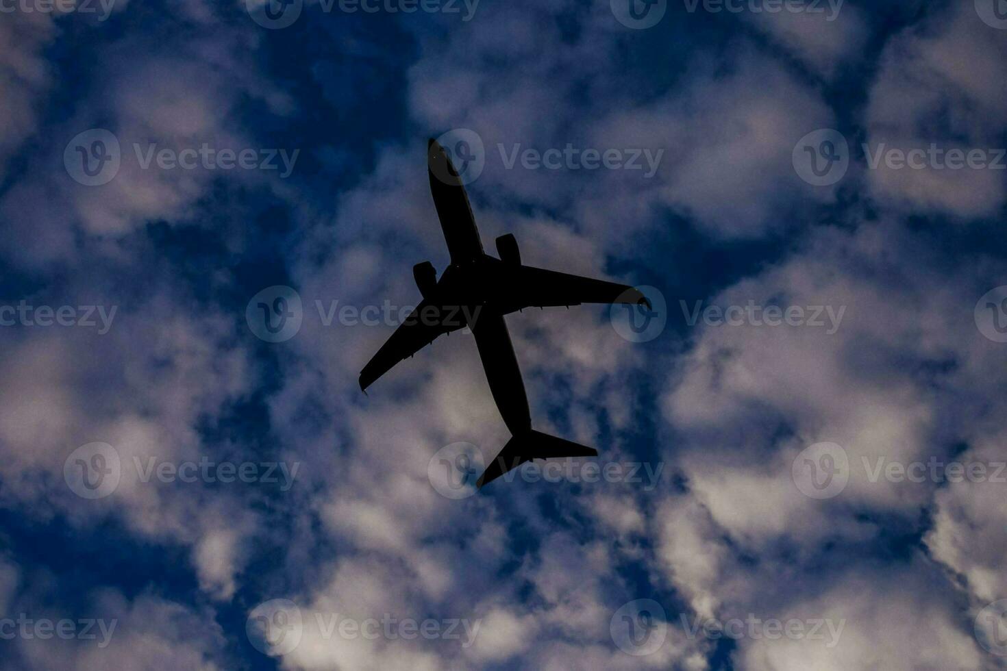 An airplane flying photo