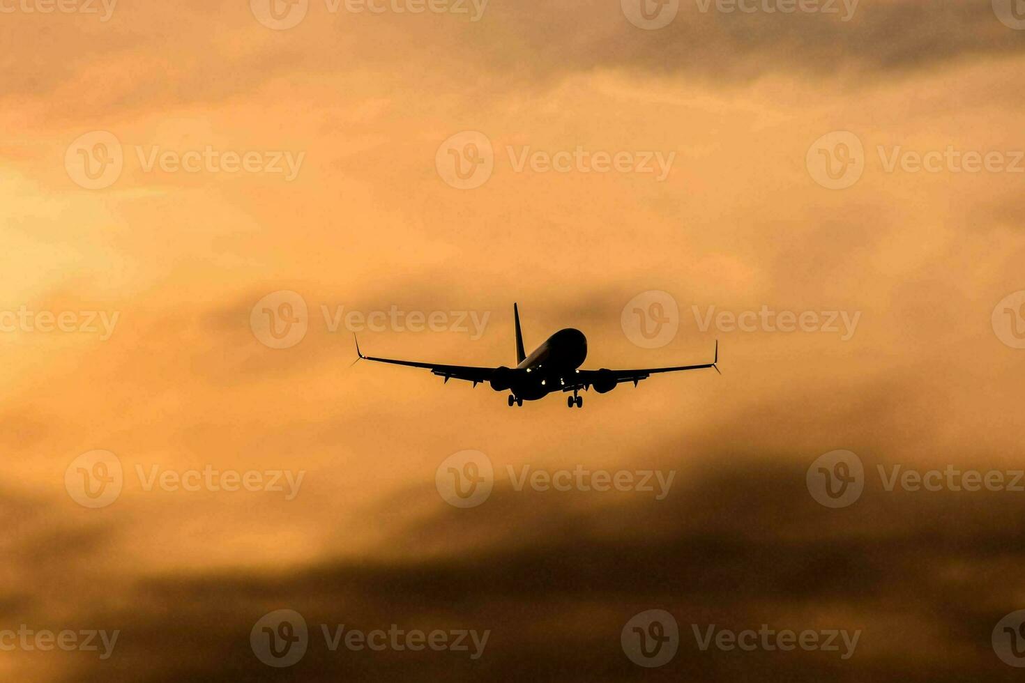 An airplane flying photo