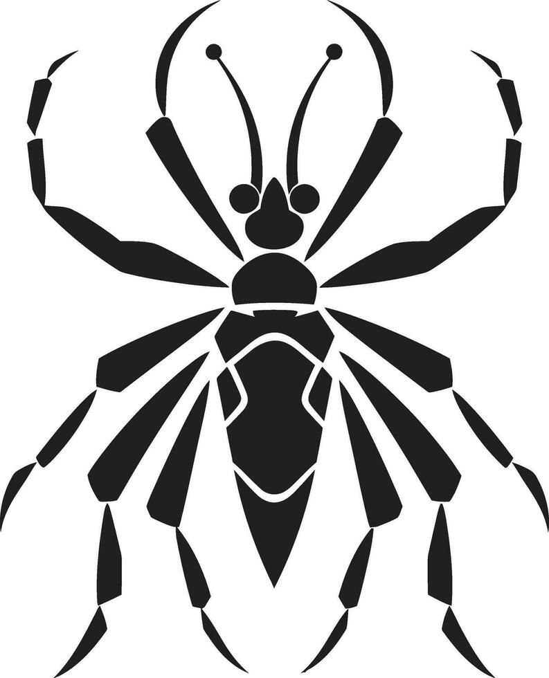 Artistic Insect Icon Insect Elegance in Vector