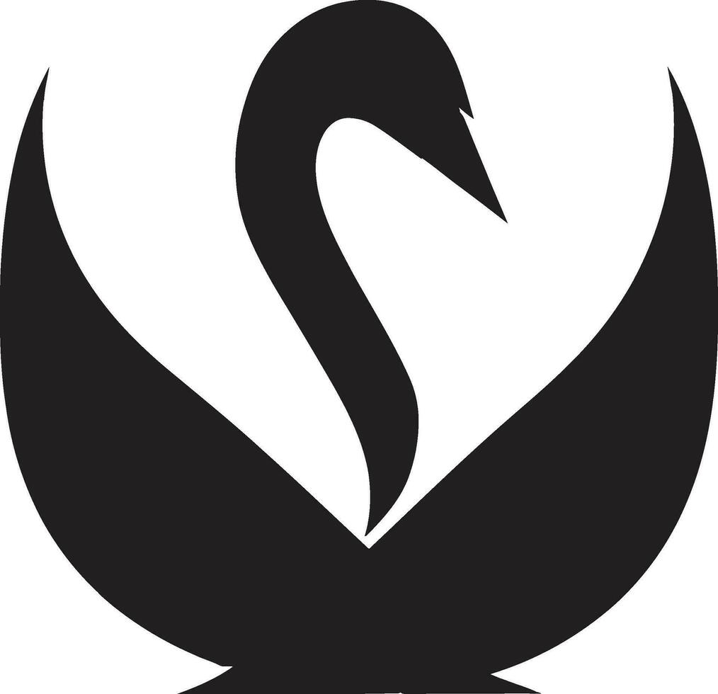 Sculpted Swan Symbol Elegant Swan Majesty 32356389 Vector Art at Vecteezy