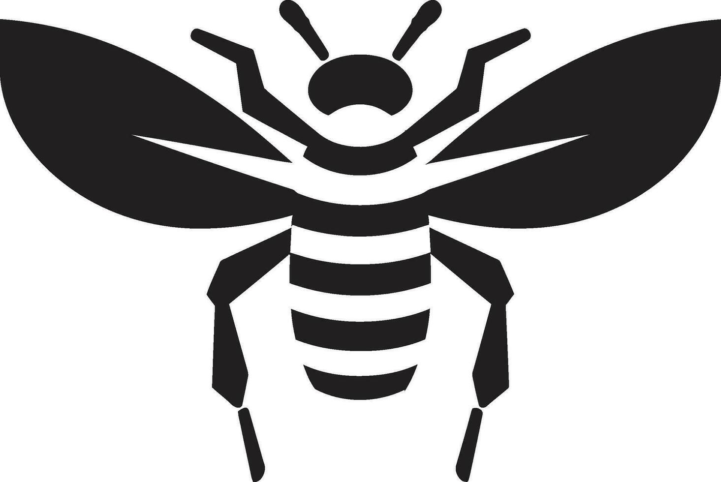 Deadly Tarantula Hawk Logo Vector Insect Warrior Emblem