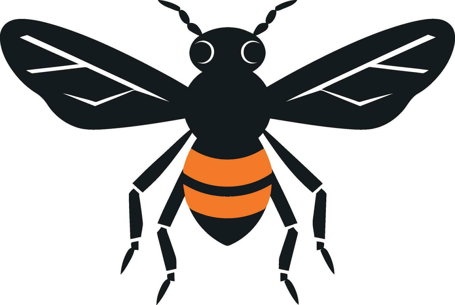 esculpido insecto vector mortal Desierto halcón logo