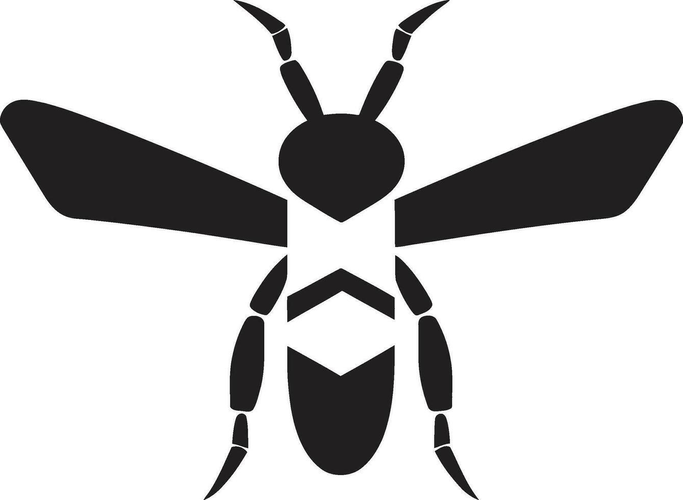 Insect Sovereign Icon Tarantula Hawk Majesty vector