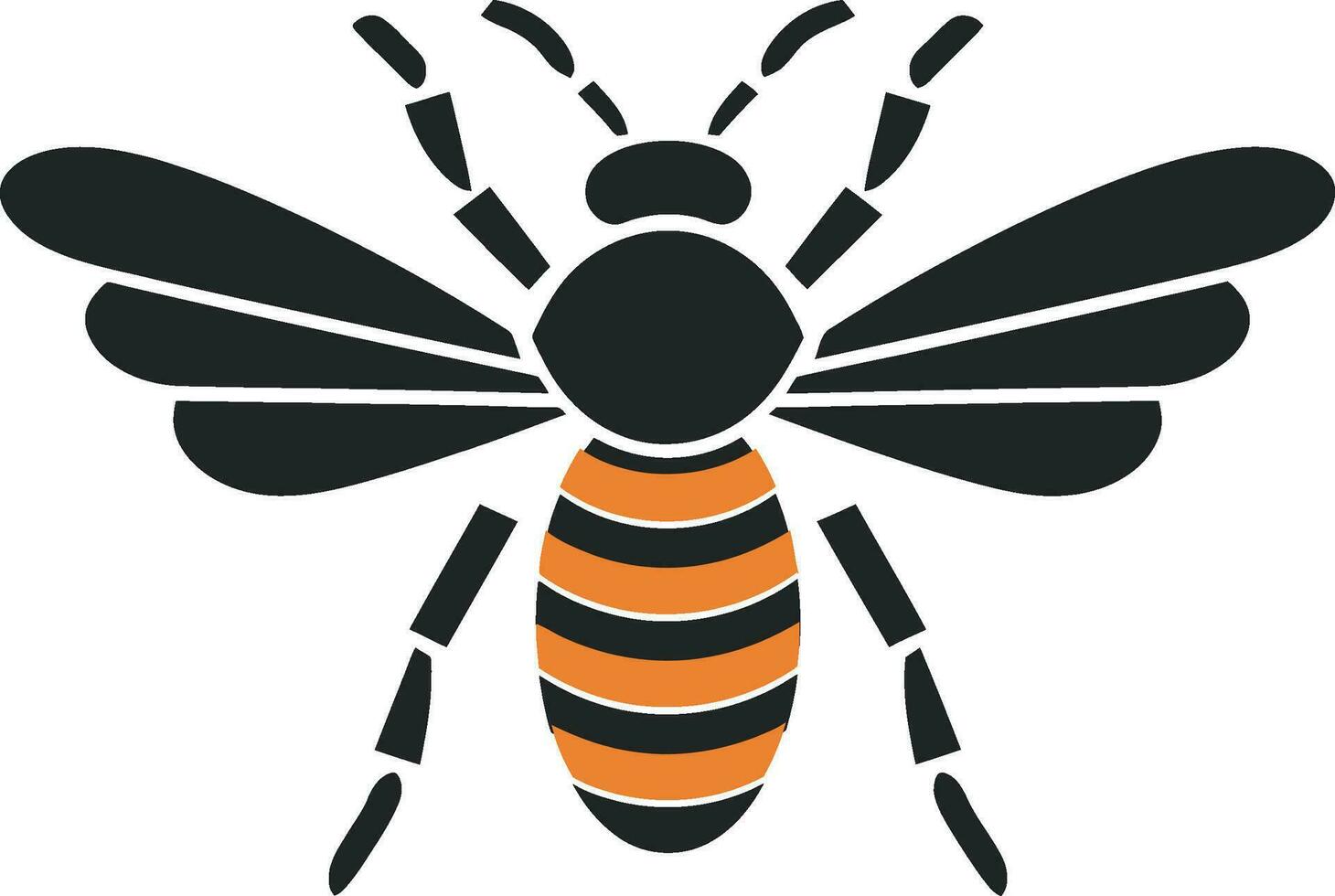 Insect Monarch Icon Deserts Lethal Hunter vector