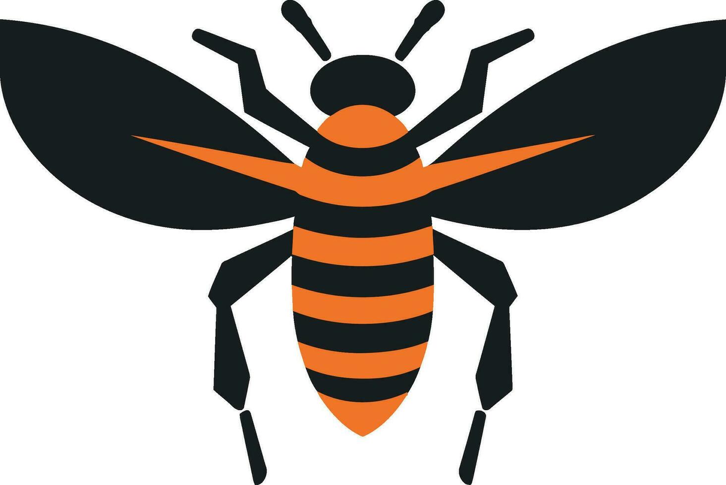 Tarantula Hawks Hunt Insect Monarchy Logo vector