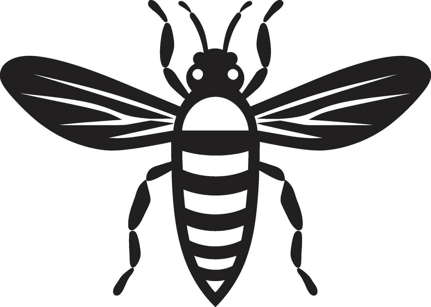 Natures Tiny Architects Pest Control Illustration vector