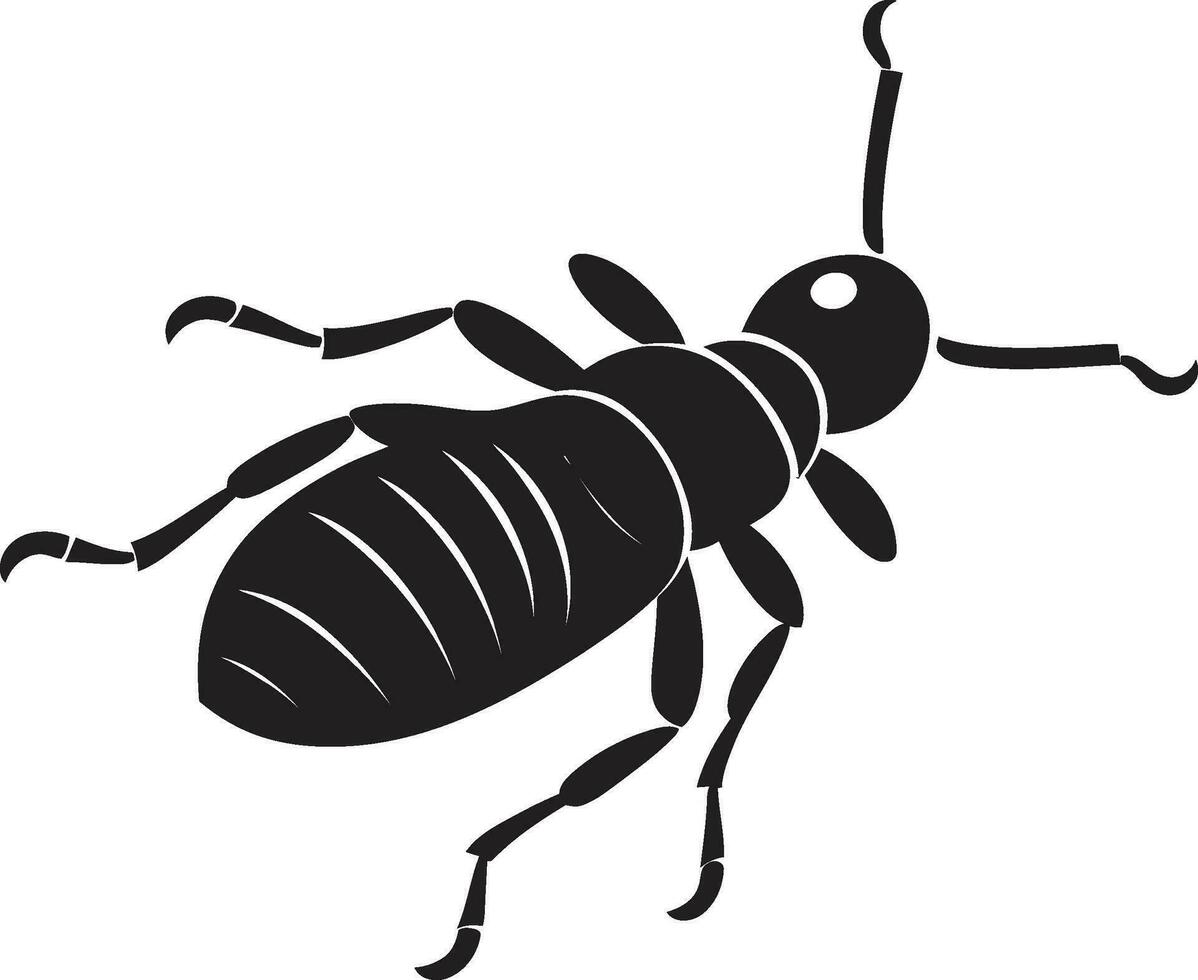 Natures Tiny Architects Pest Control Illustration vector