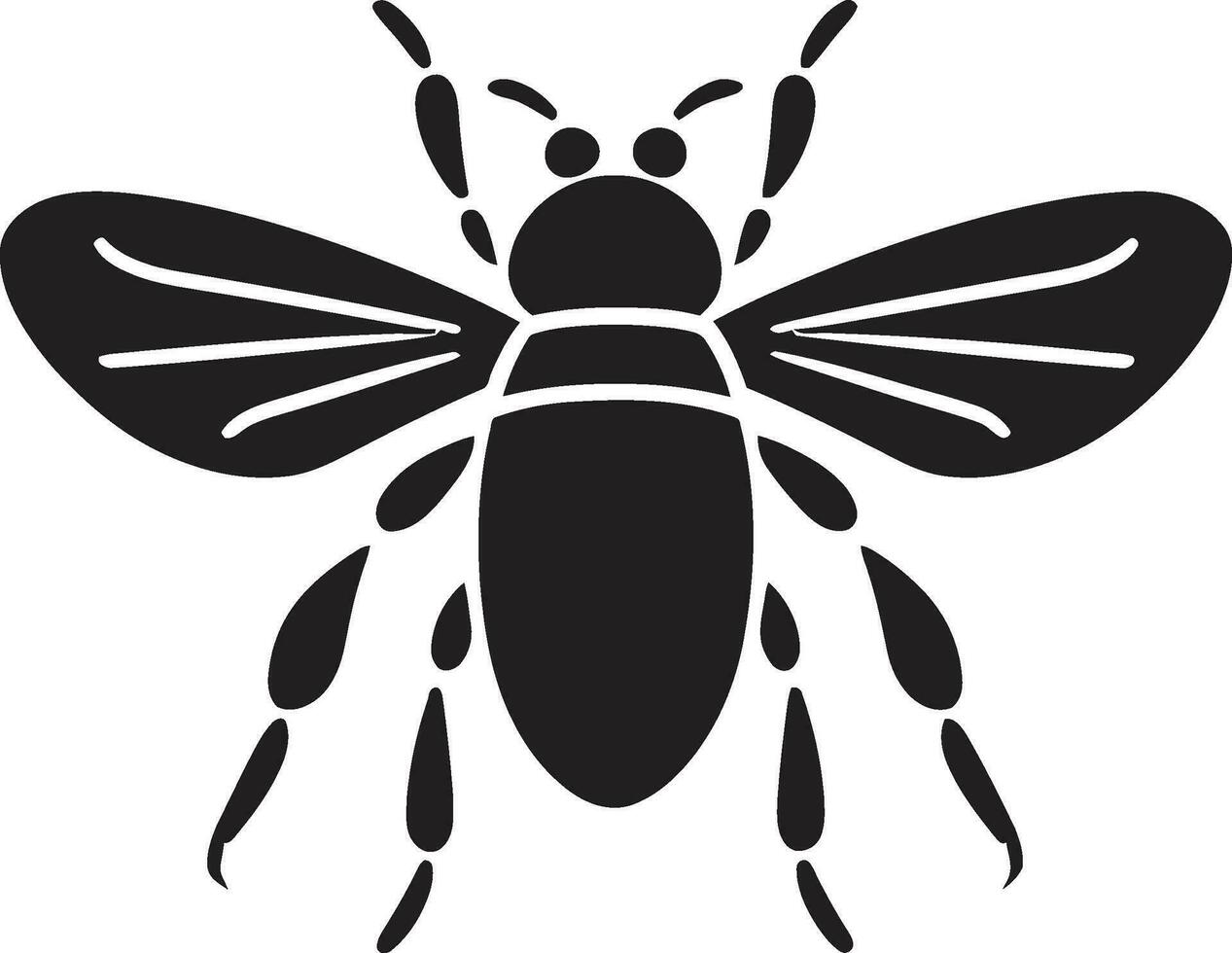 minúsculo insecto azotar Insignia tsetsé Plaga insignias vector