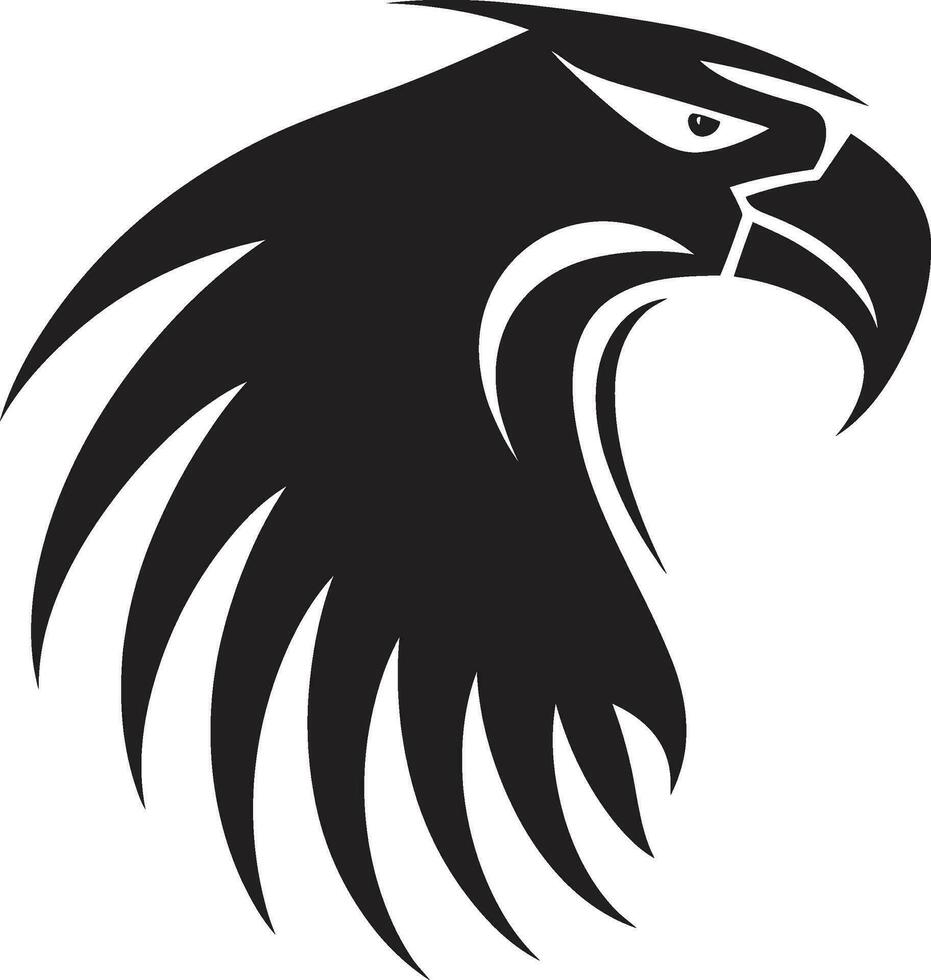 Vultures Nocturnal Sentinel Majestic Sky Scavenger Emblem vector
