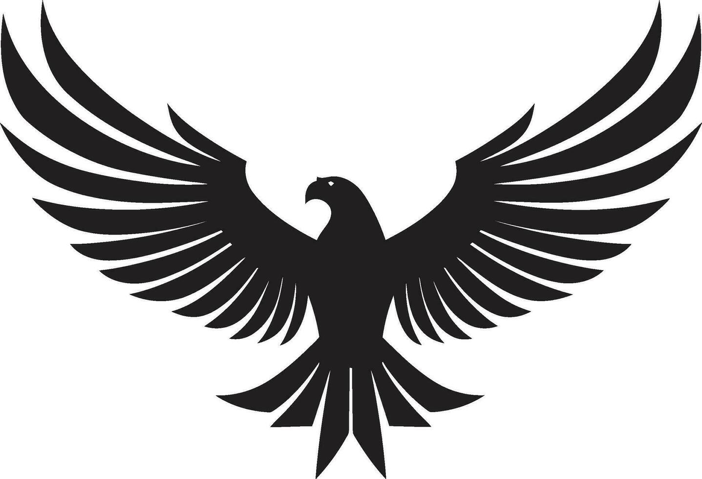 Vultures Gaze Insignia Regal Vulture King Badge vector