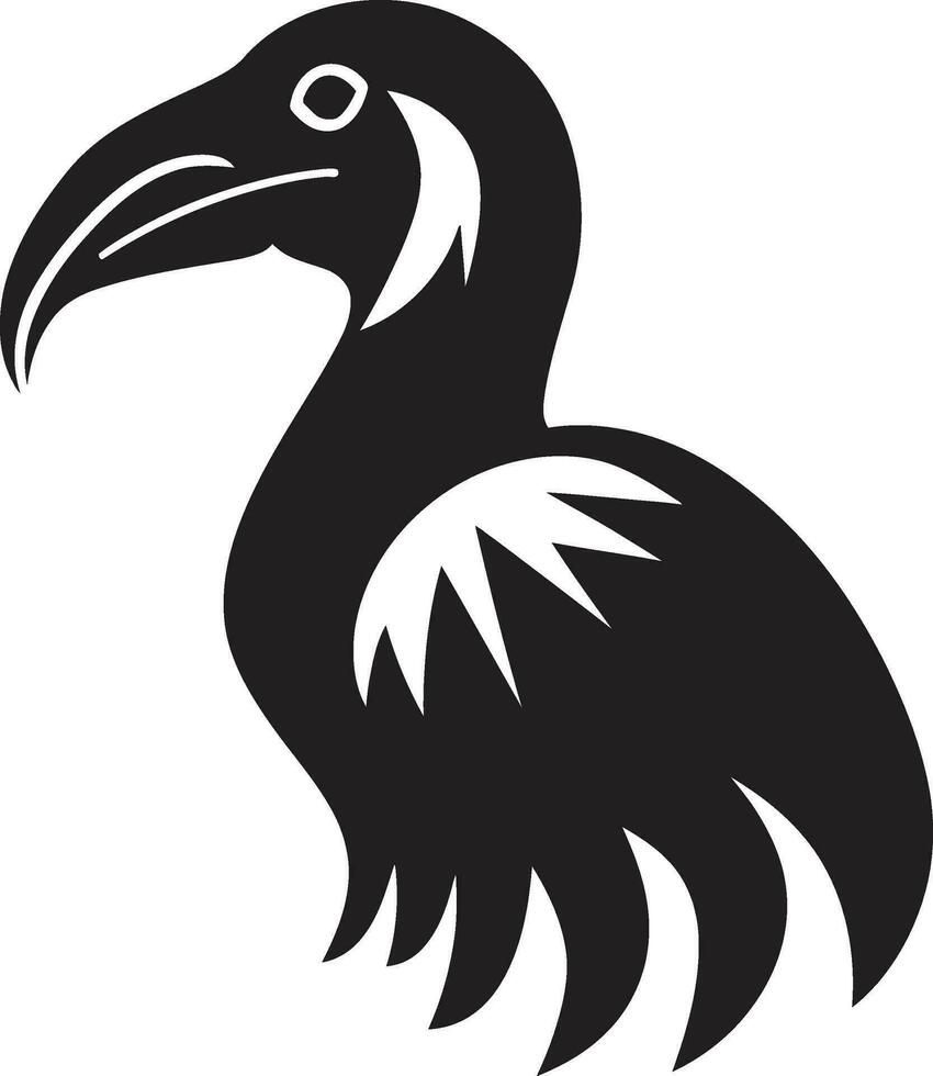 Regal Feeder of the Night Vultures Majestic View Logo vector