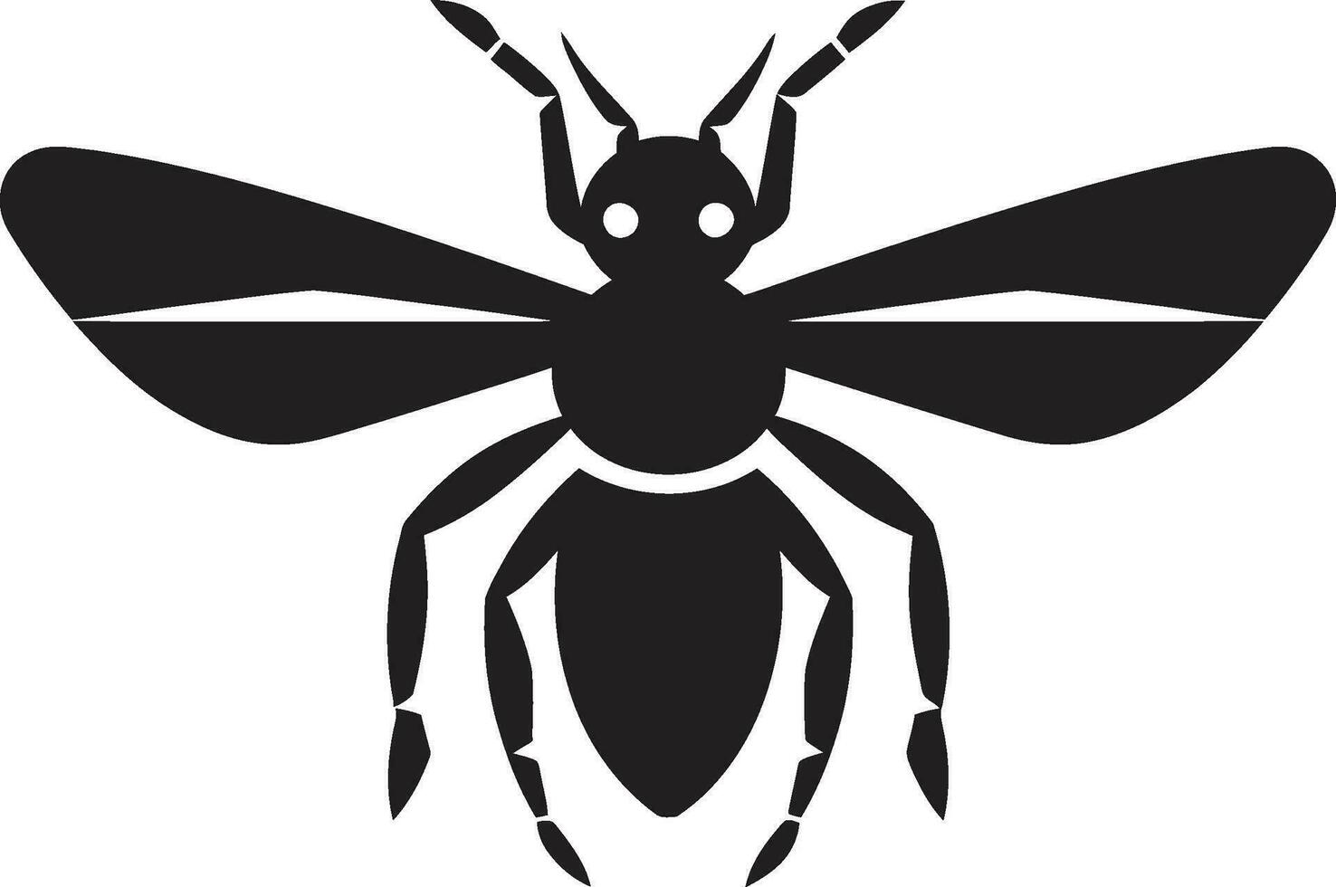 Venomous Stingers Reign of Silence Onyx Winged Authority Crest vector