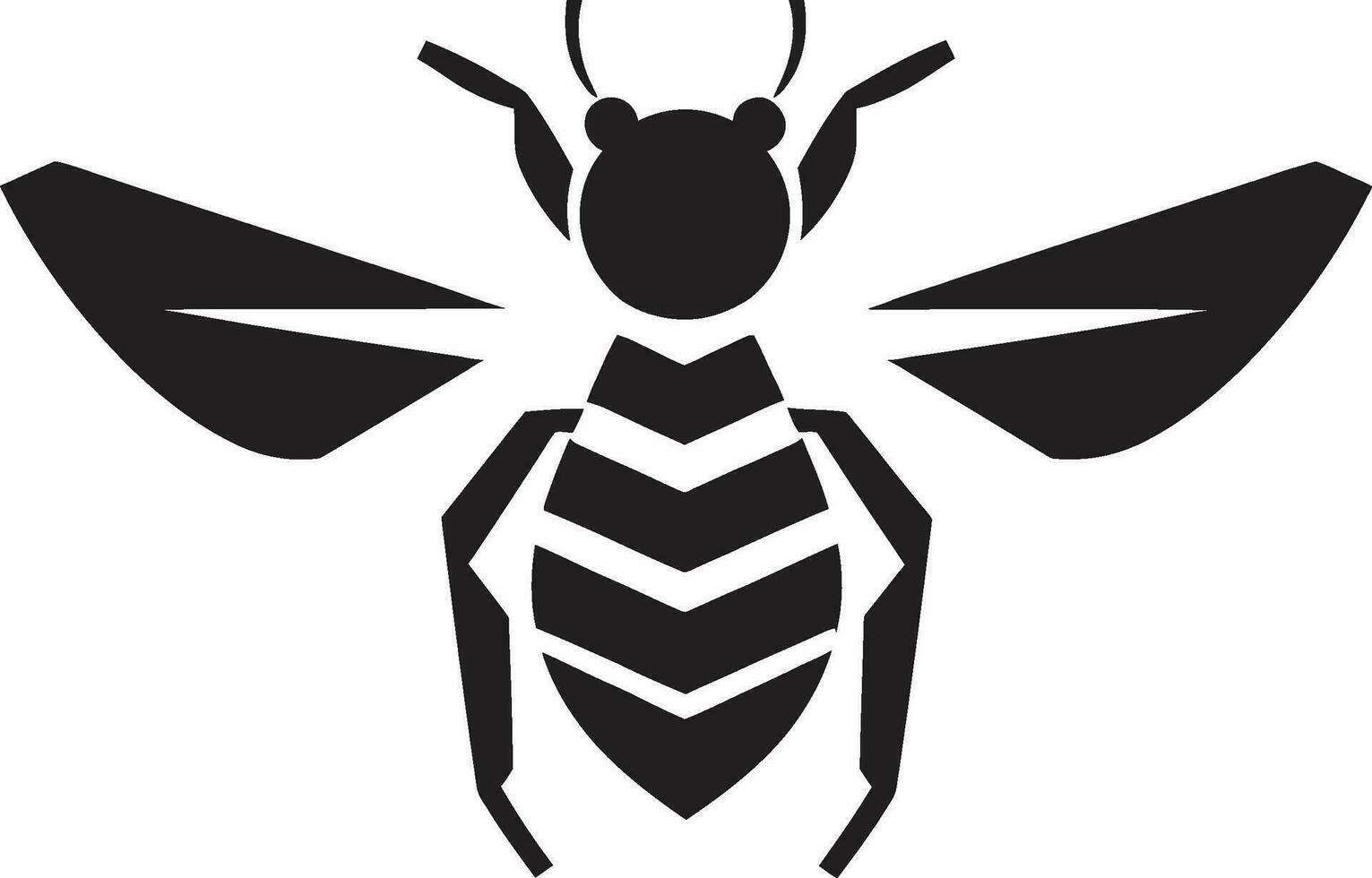 Silent Winged Conqueror Insignia Dark Queen of Stingers Mark vector