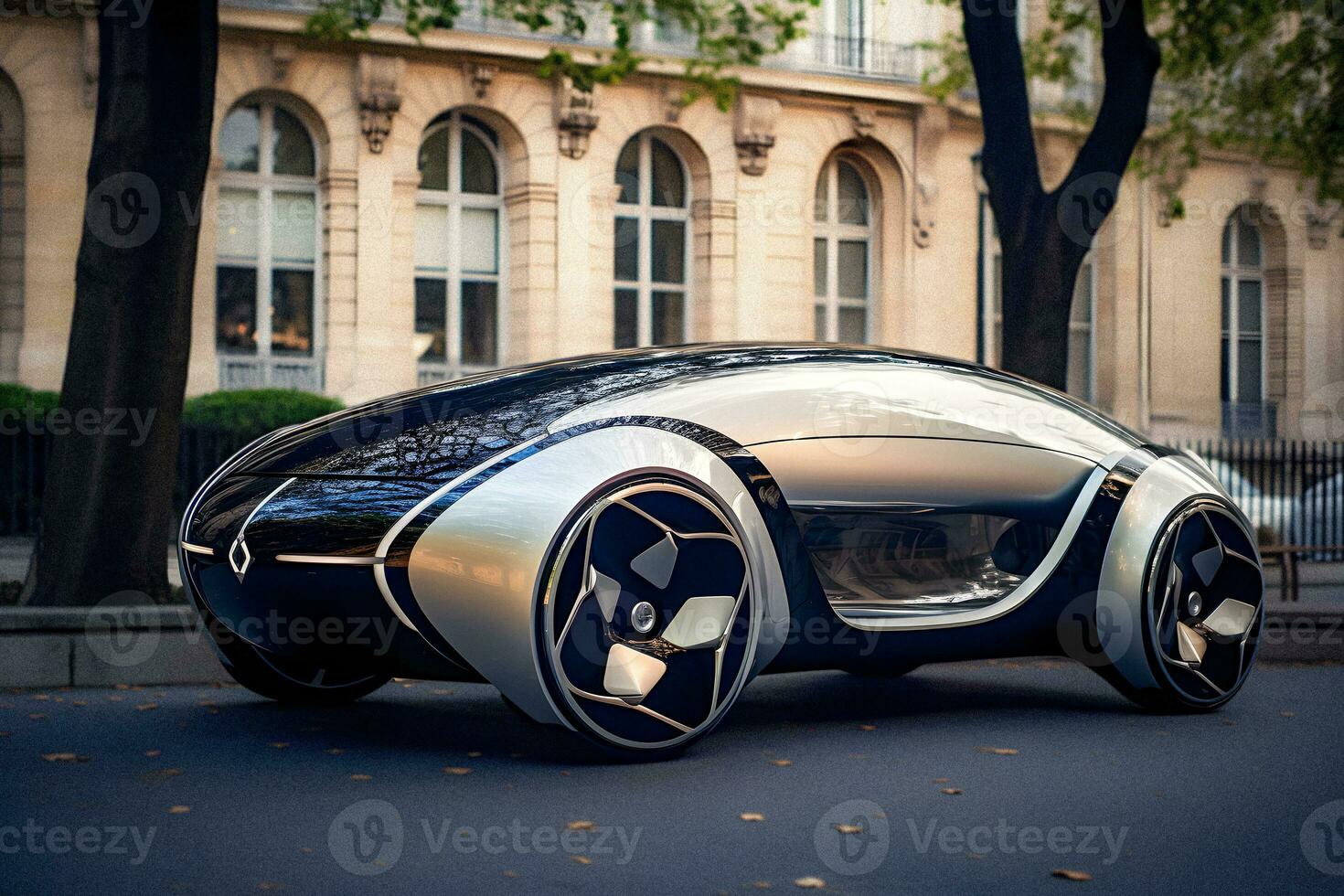 Futuristic Luxurious Sports Car   Generative AI Art photo