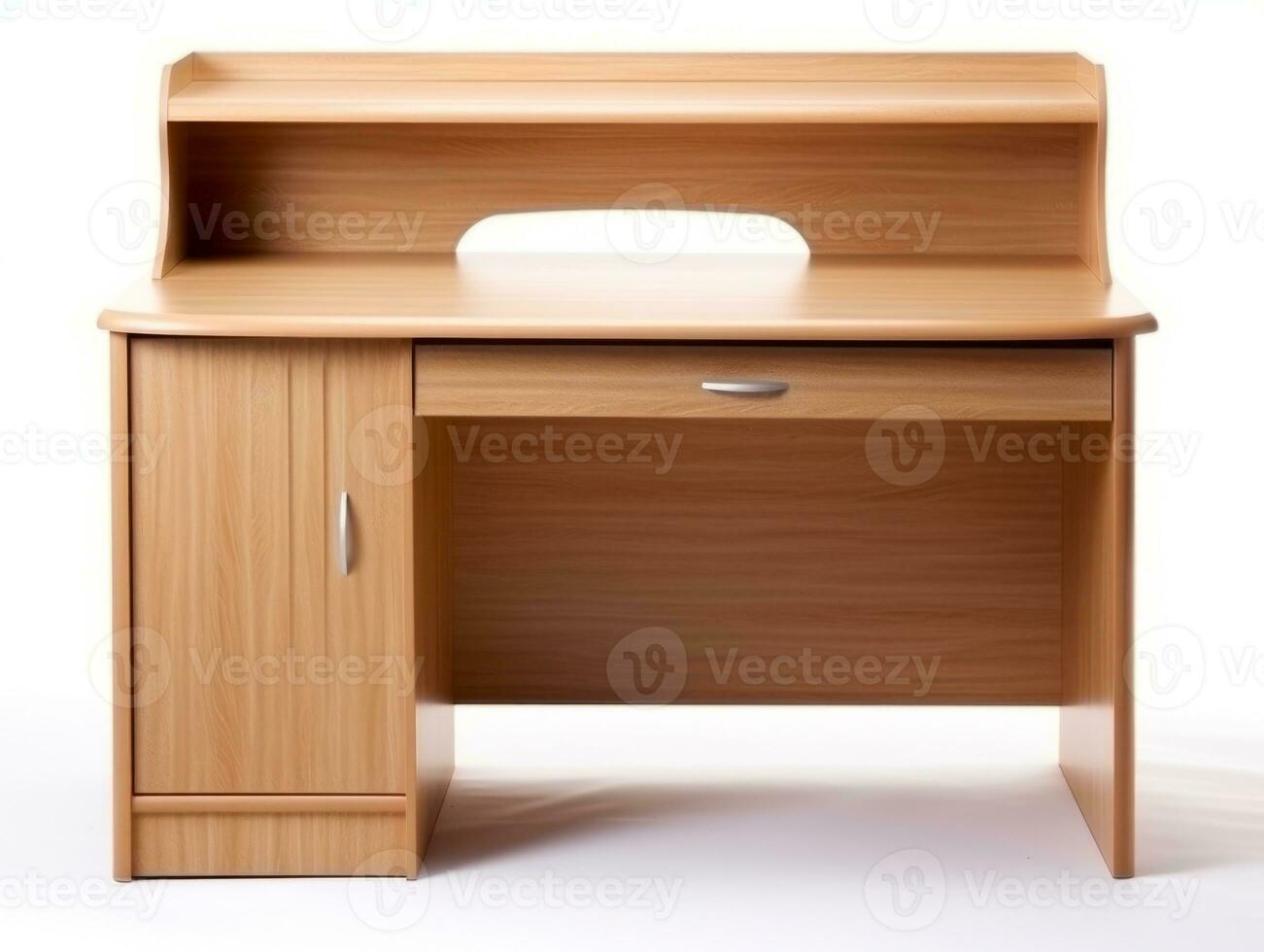 Furniture on white background AI Generative photo