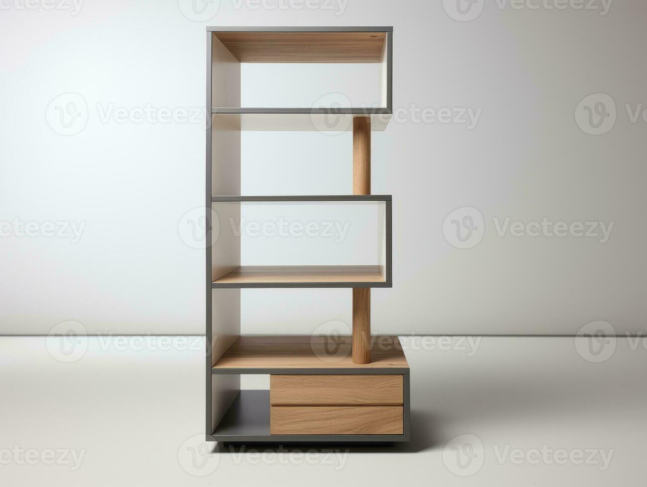 Furniture on white background AI Generative photo