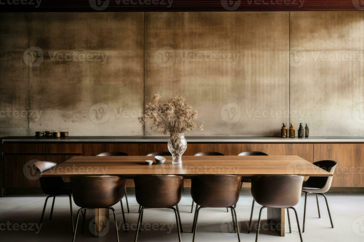 Texture of the wall adds depth and character to the structure AI Generative photo