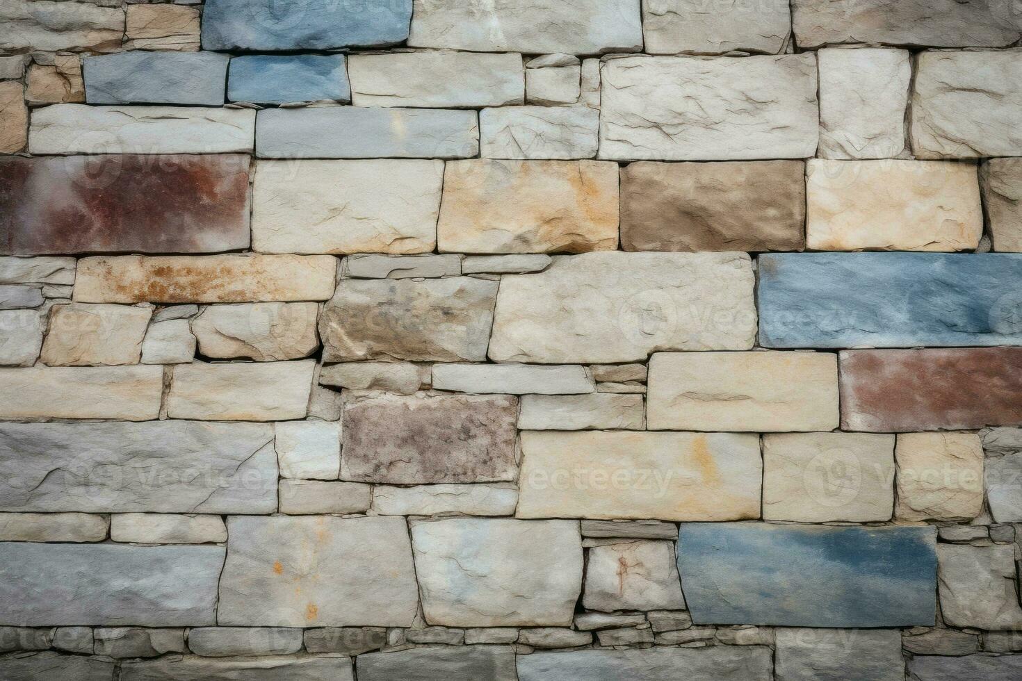Texture of the wall adds depth and character to the structure AI Generative photo