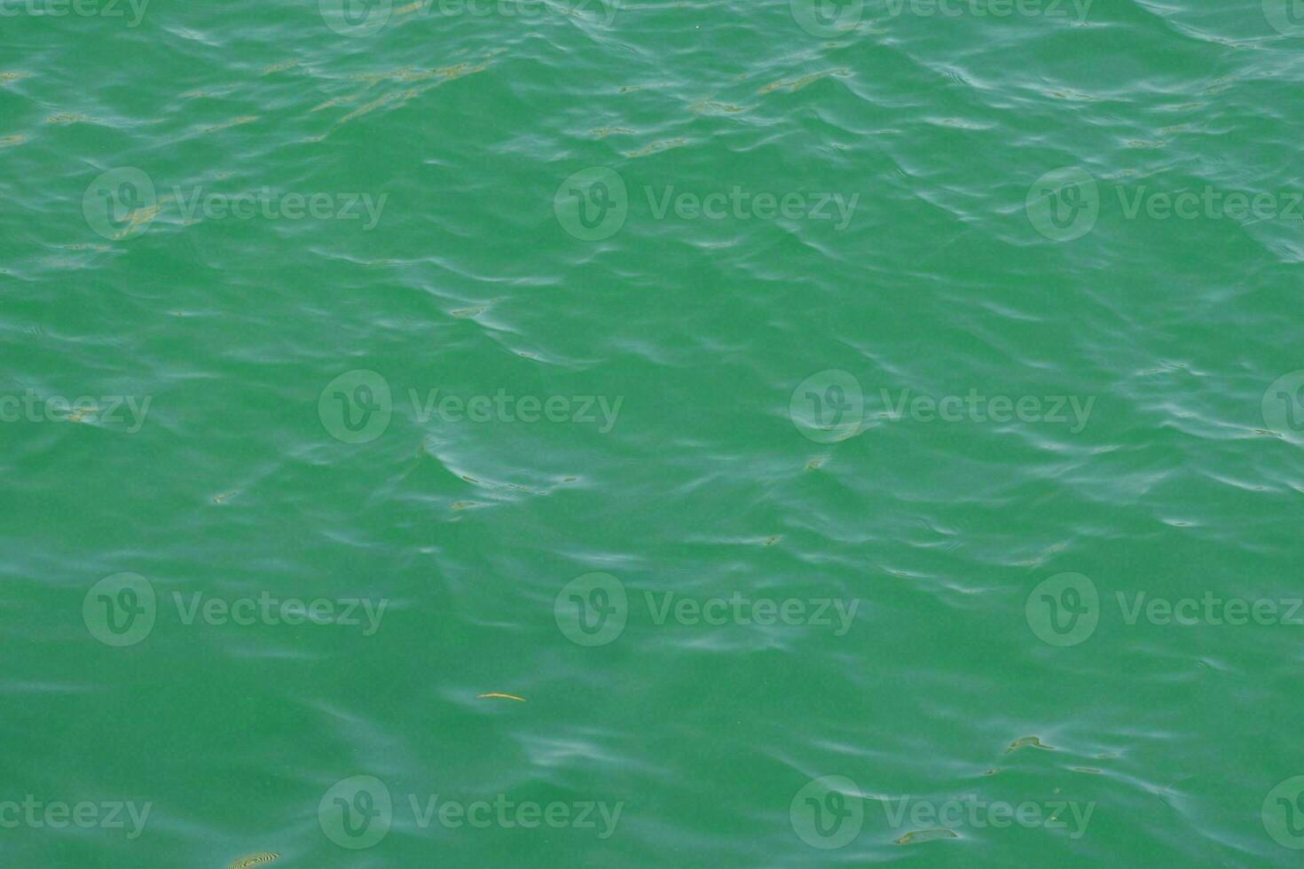 Water with waves texture photo