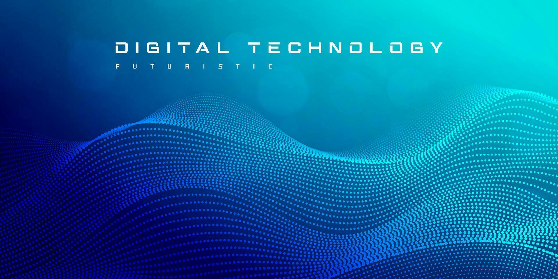Digital technology speed connect blue green background, cyber nano information, abstract communication, innovation future tech data, internet network connection, Ai big data, line dot illustration 3d vector