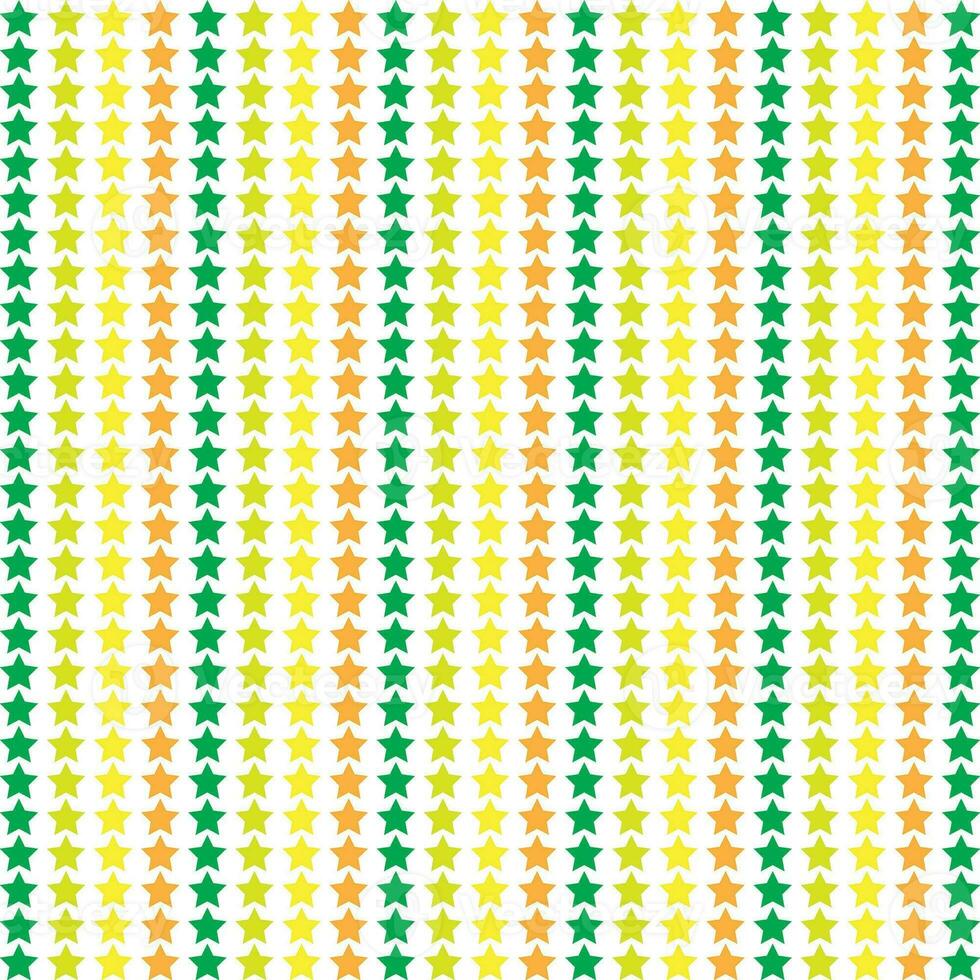 background a green, orange and white striped pattern photo