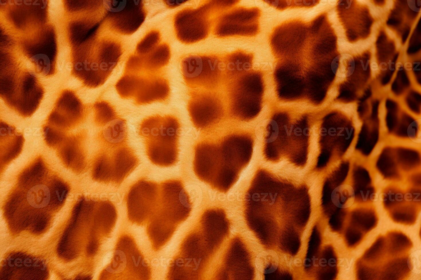 Quirky Giraffe fur animal banner. Generate Ai photo
