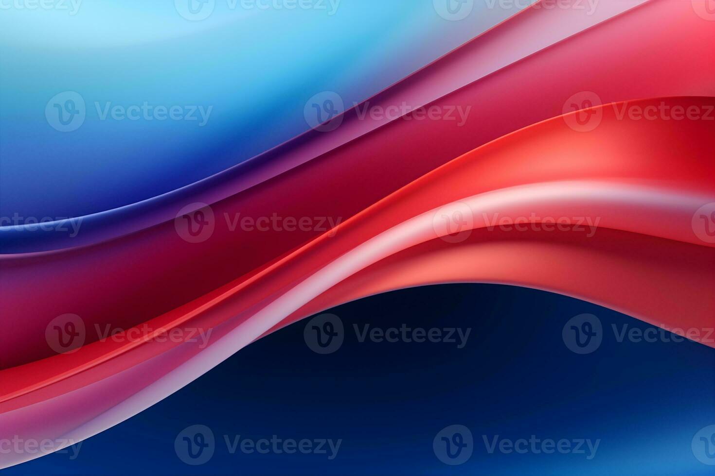 Abstract wave background colorful gradients. AI generative Pro Photo