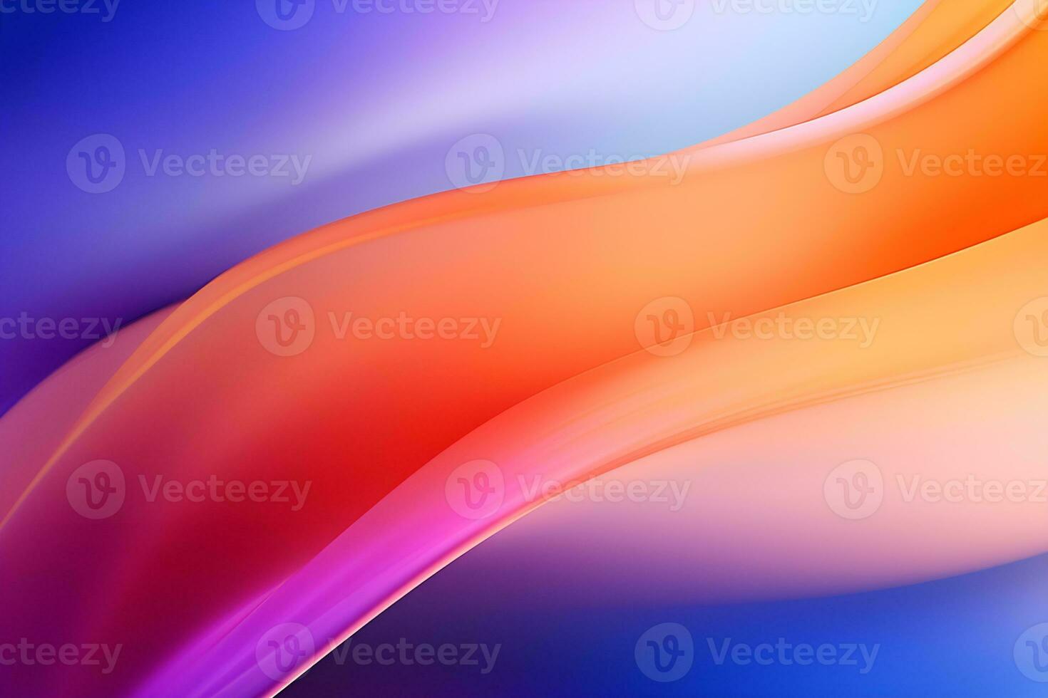 Abstract wave background colorful gradients. AI generative Pro Photo