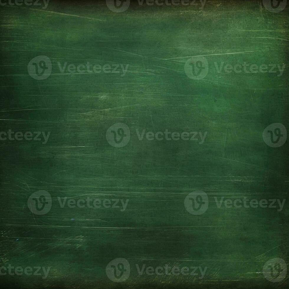 Green Chalkboard Texture Background Grunge AI Generative photo