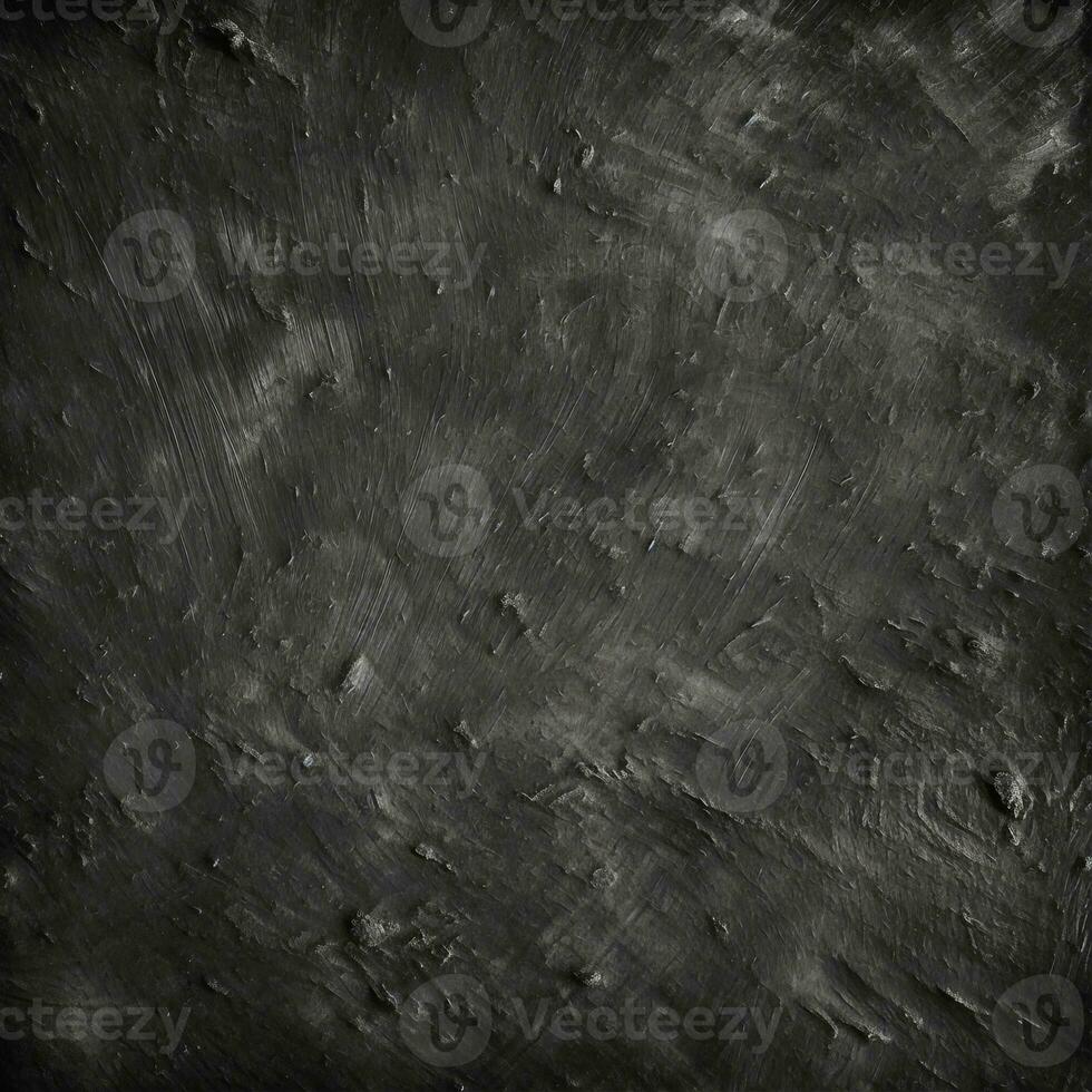 Black Chalkboard Texture Background Grunge AI Generative photo