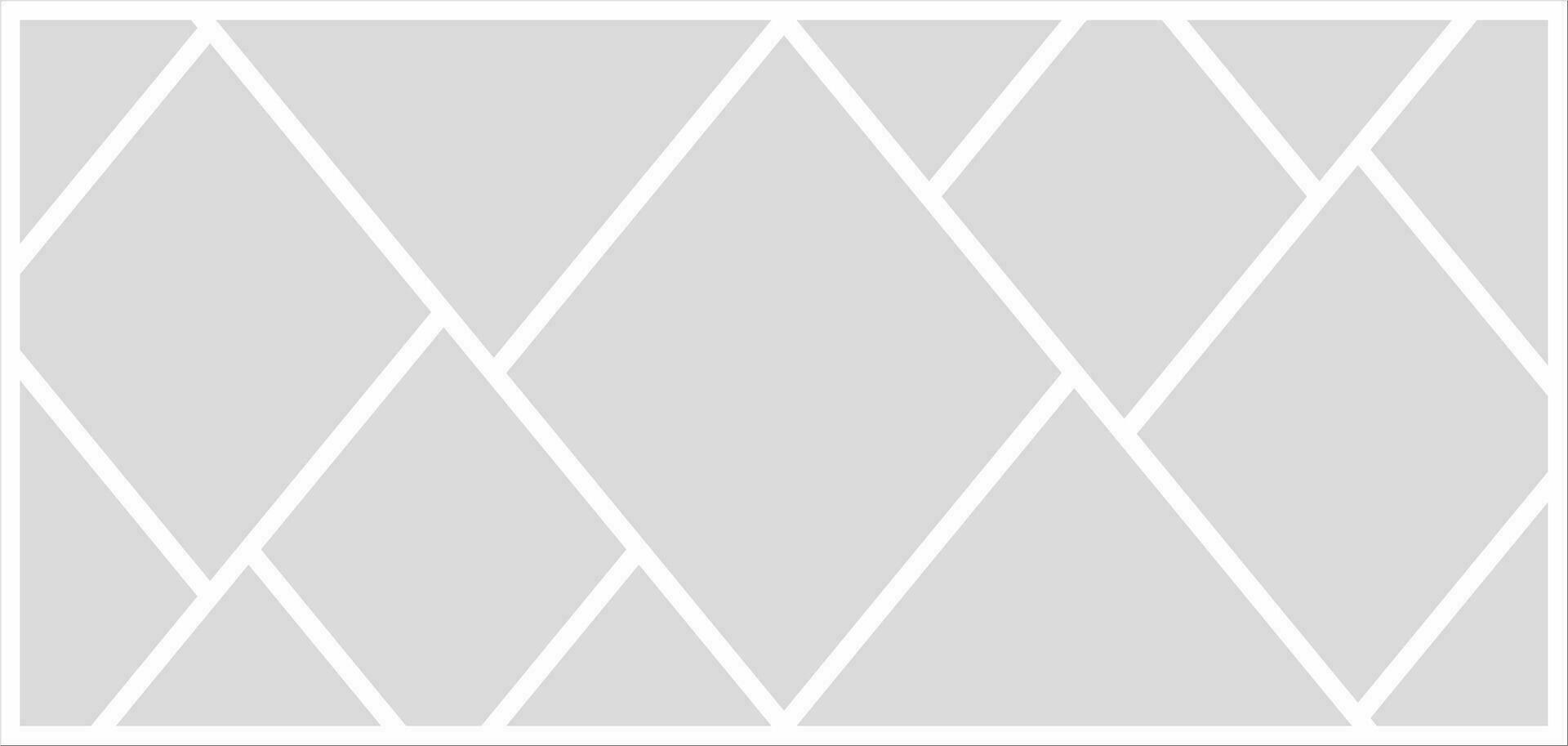 Pictures or photos frame collage. comics page grid layout abstract photo frames and digital photo wall template vector
