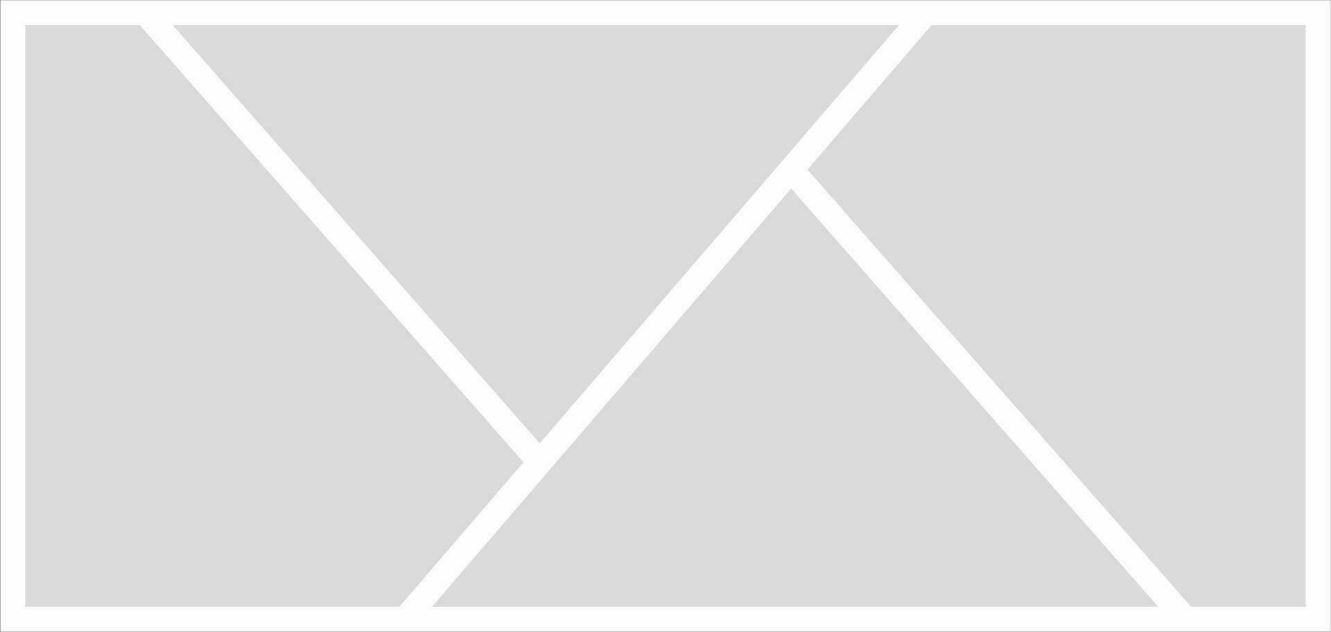 Pictures or photos frame collage. comics page grid layout abstract photo frames and digital photo wall template vector
