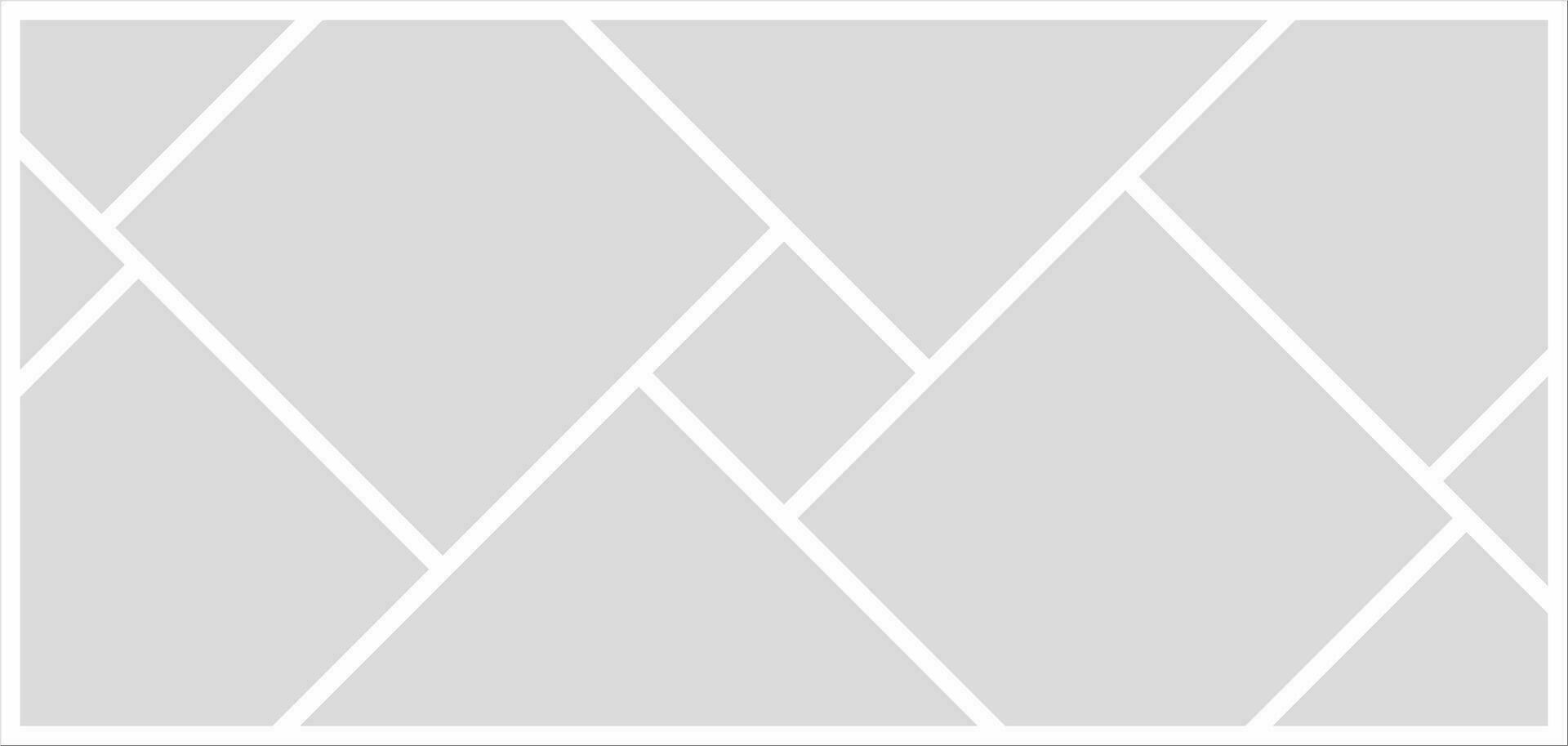 Pictures or photos frame collage. comics page grid layout abstract photo frames and digital photo wall template vector