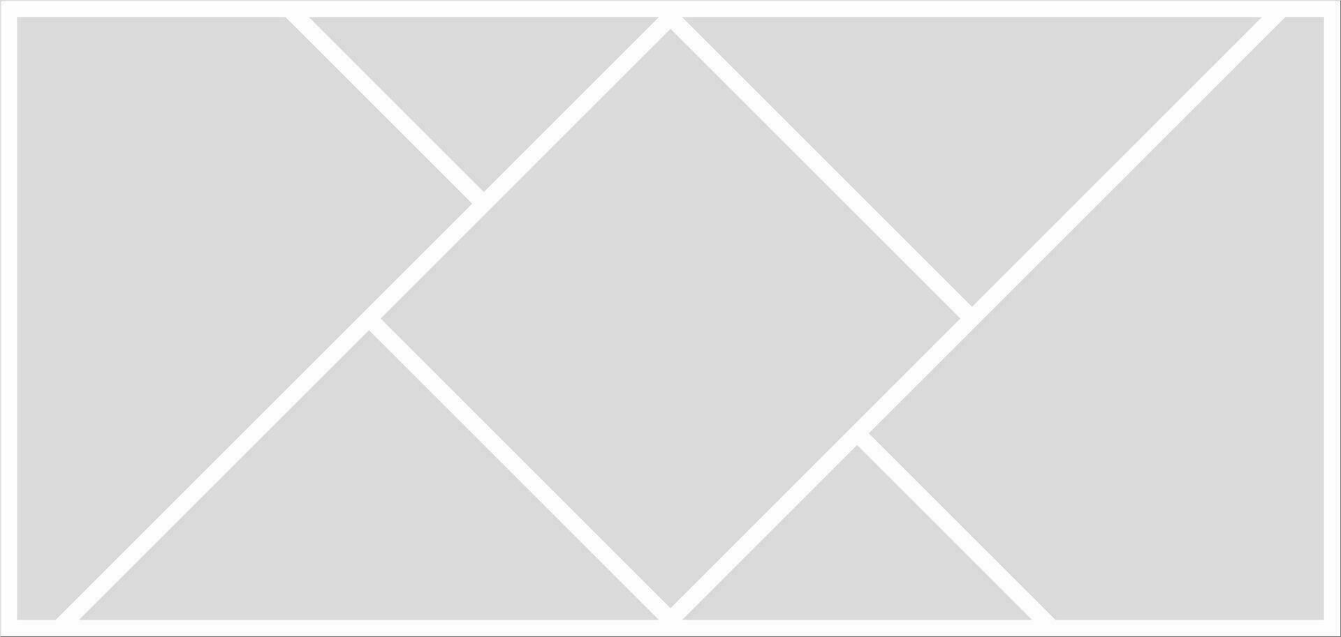 Pictures or photos frame collage. comics page grid layout abstract photo frames and digital photo wall template vector