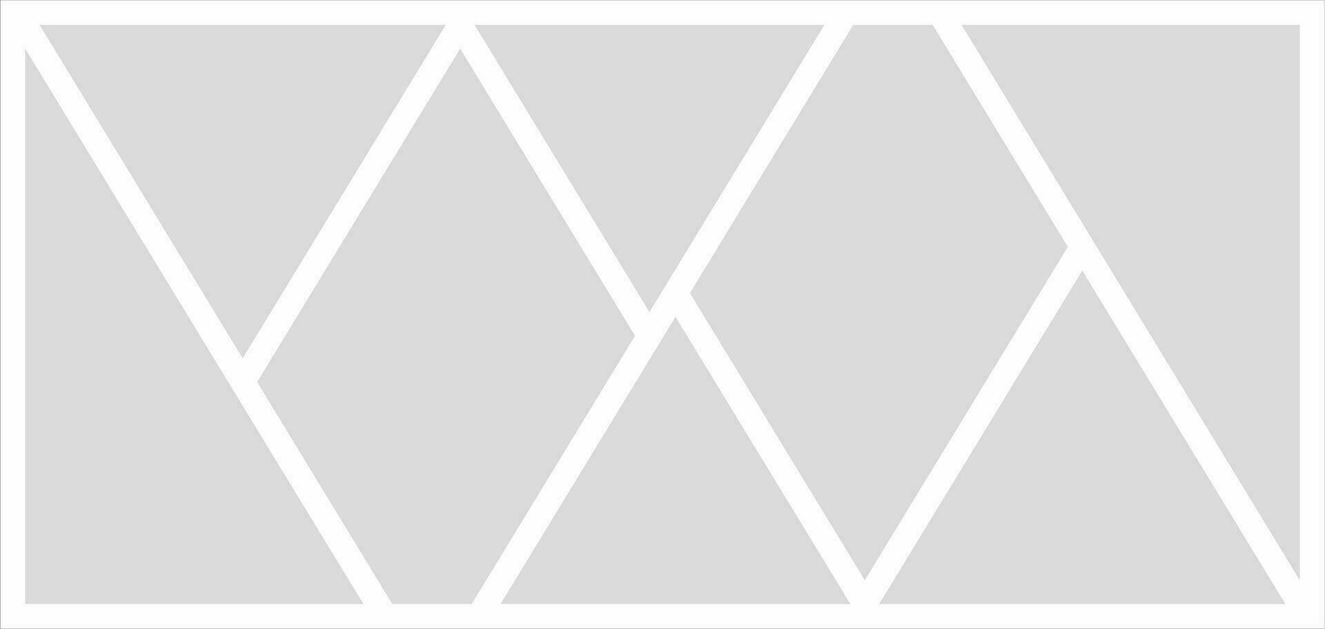 Pictures or photos frame collage. comics page grid layout abstract photo frames and digital photo wall template vector