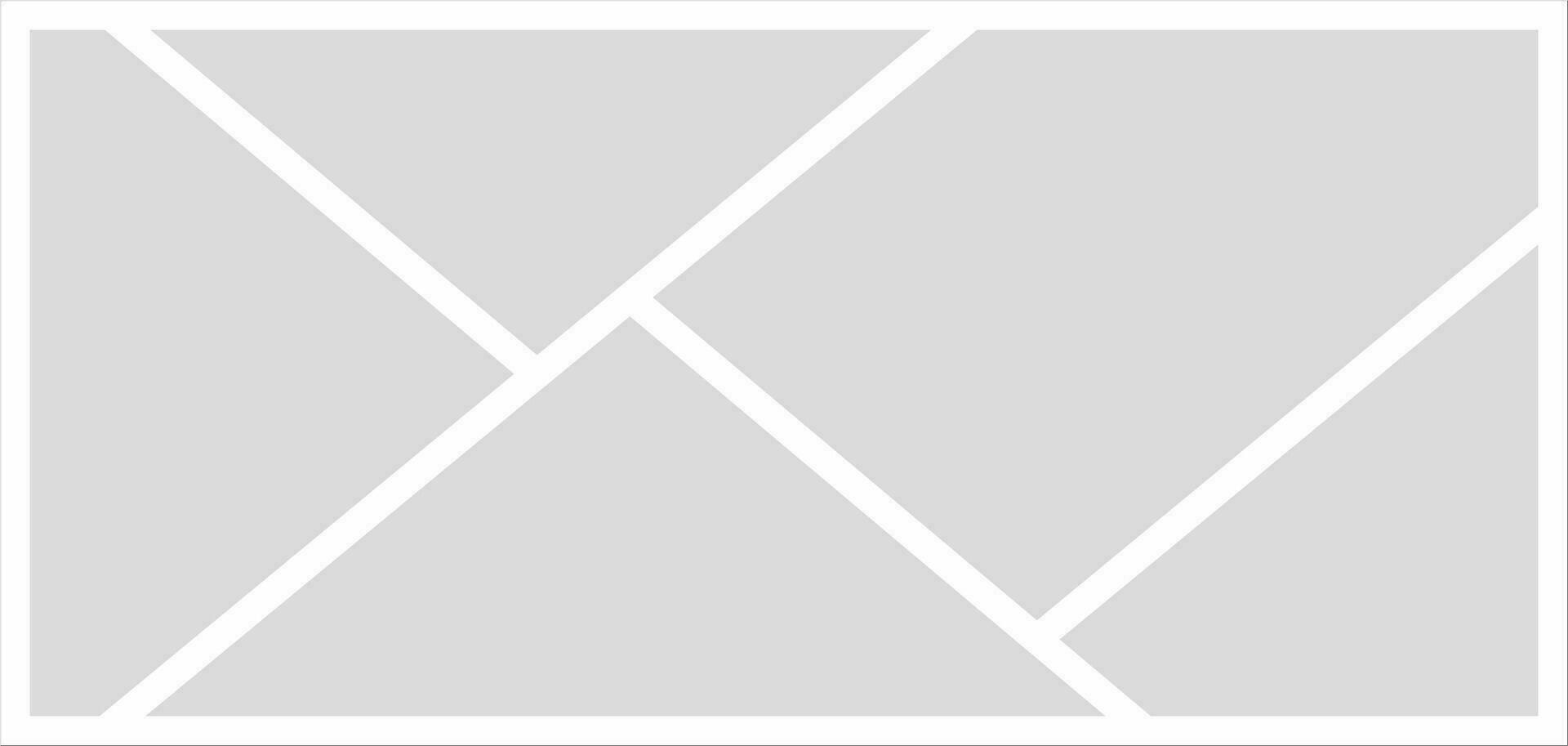 Pictures or photos frame collage. comics page grid layout abstract photo frames and digital photo wall template vector