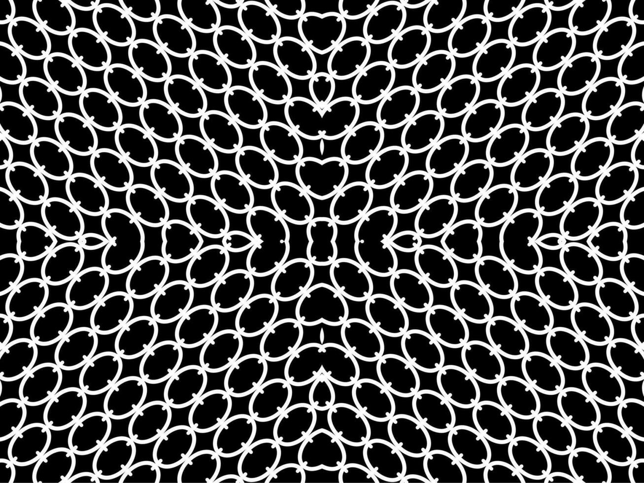 Oval Shaped Motifs Pattern, can use for Decoration, Ornate, Wallpaper, Background, Tile, Floor, Textile, Fabric, Fashion, Wrapping or Graphic Design Element. Vector Illustration