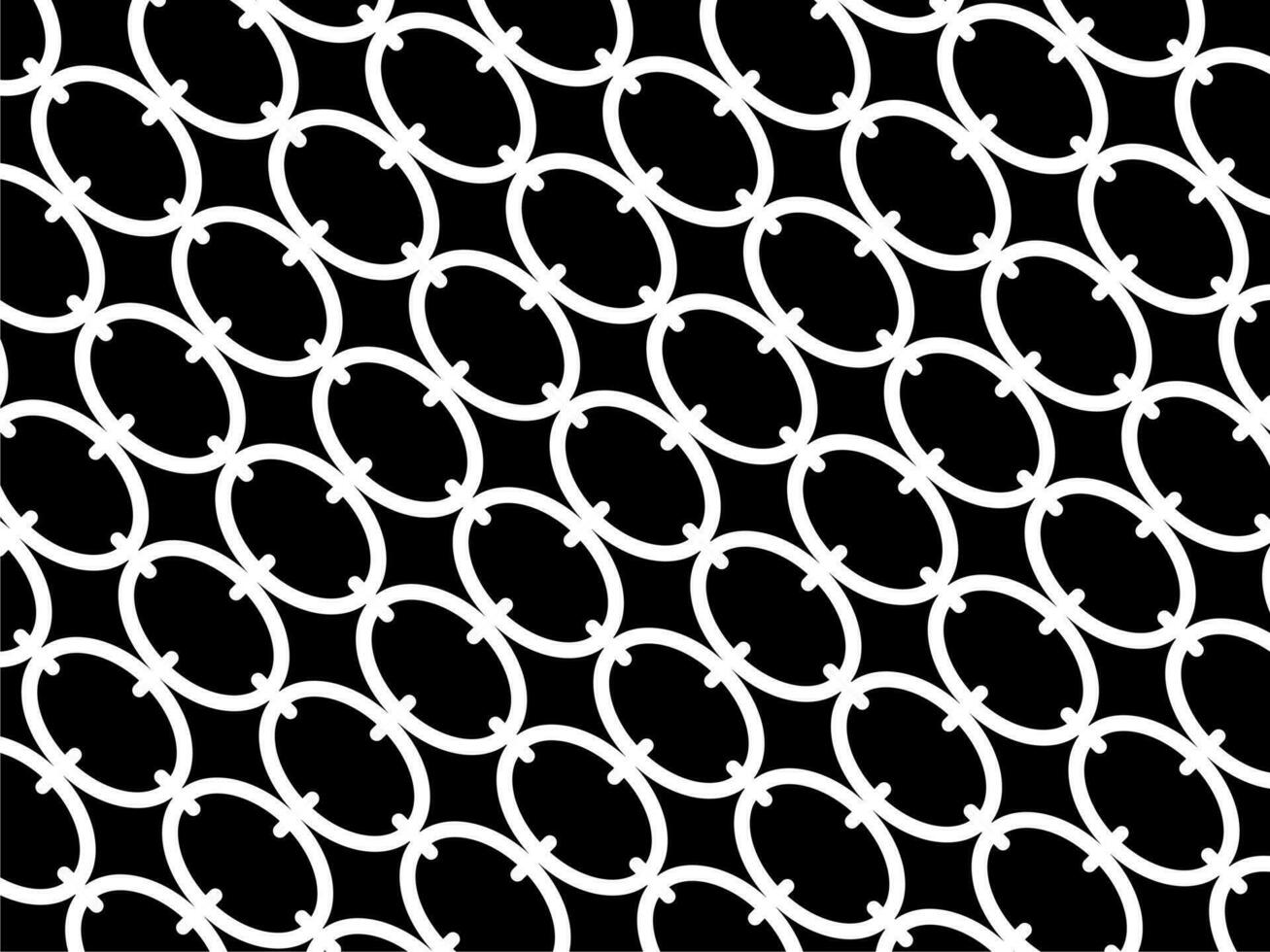 Oval Shaped Motifs Pattern, can use for Decoration, Ornate, Wallpaper, Background, Tile, Floor, Textile, Fabric, Fashion, Wrapping or Graphic Design Element. Vector Illustration