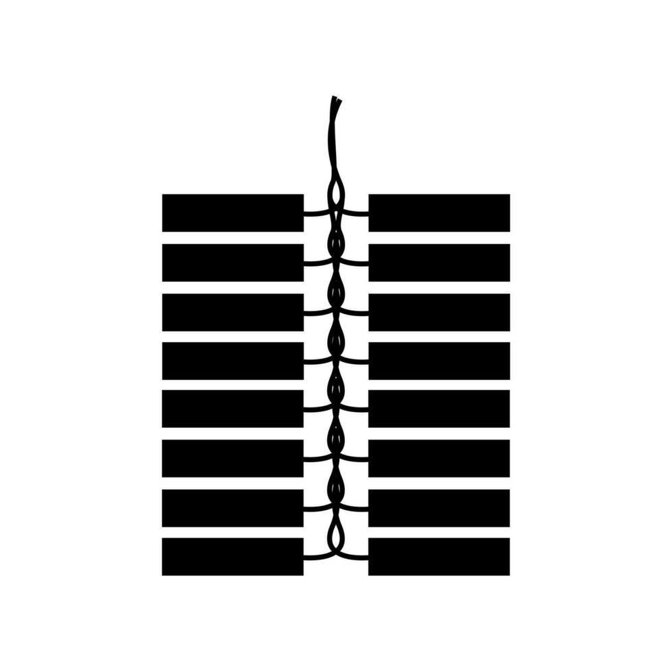 The firecrackers set vector illustration.