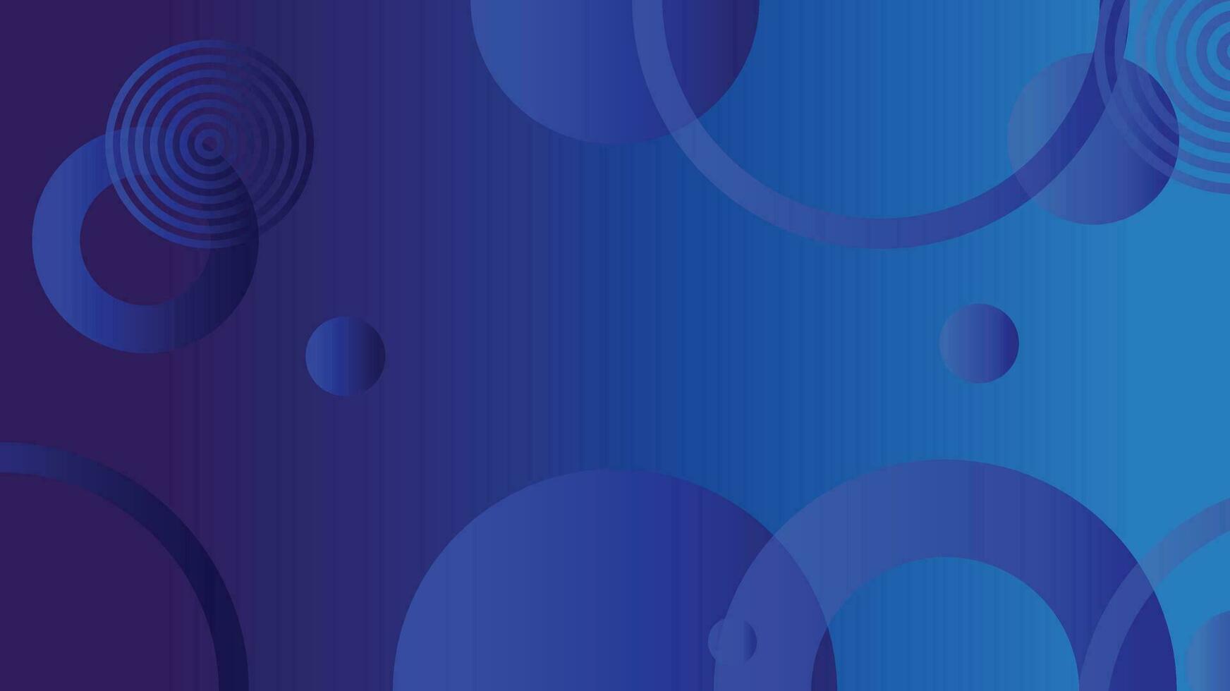 Blue abstract circle gradient modern graphic background vector