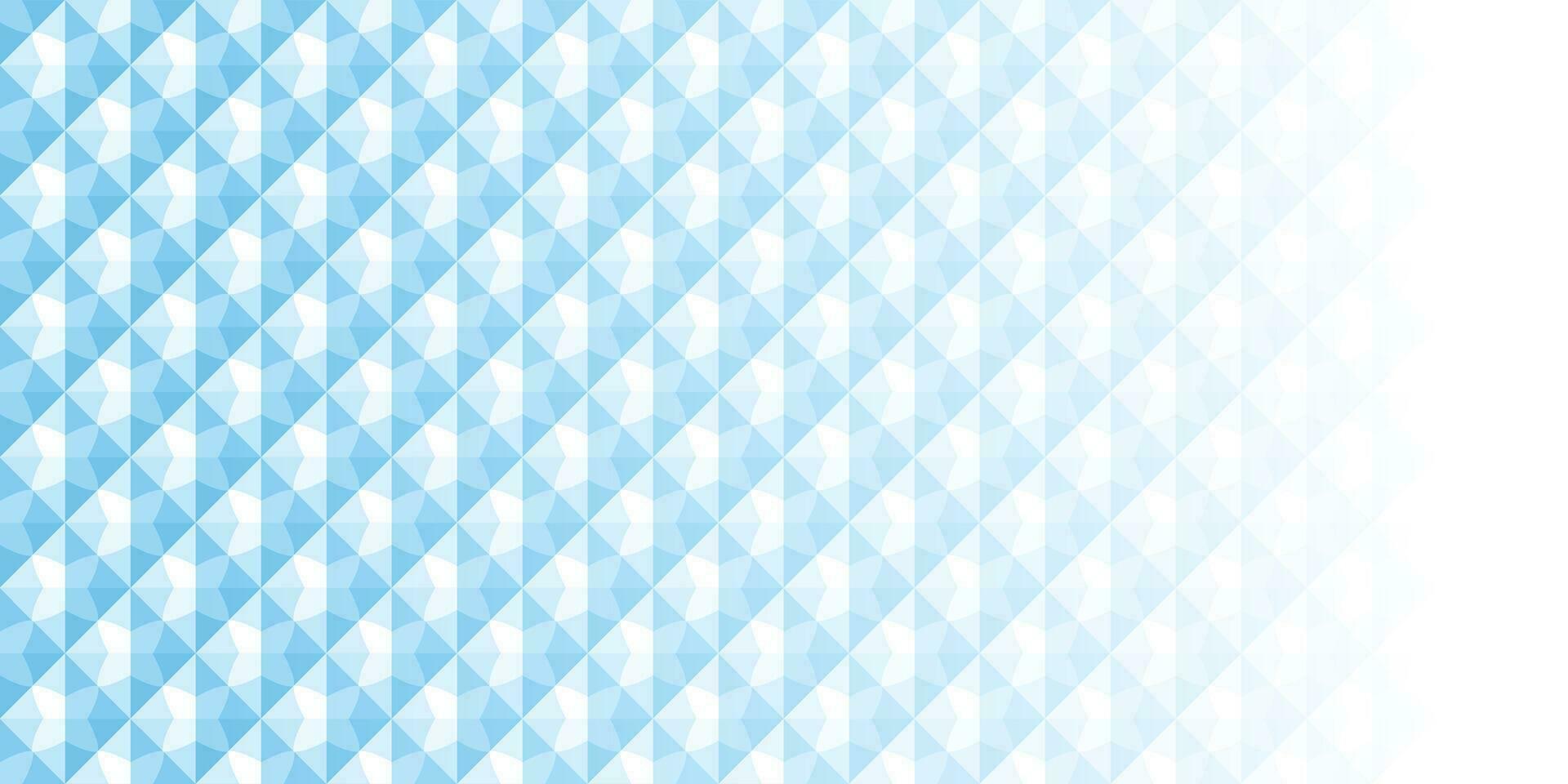 Abstract white and blue geometric background texture vector
