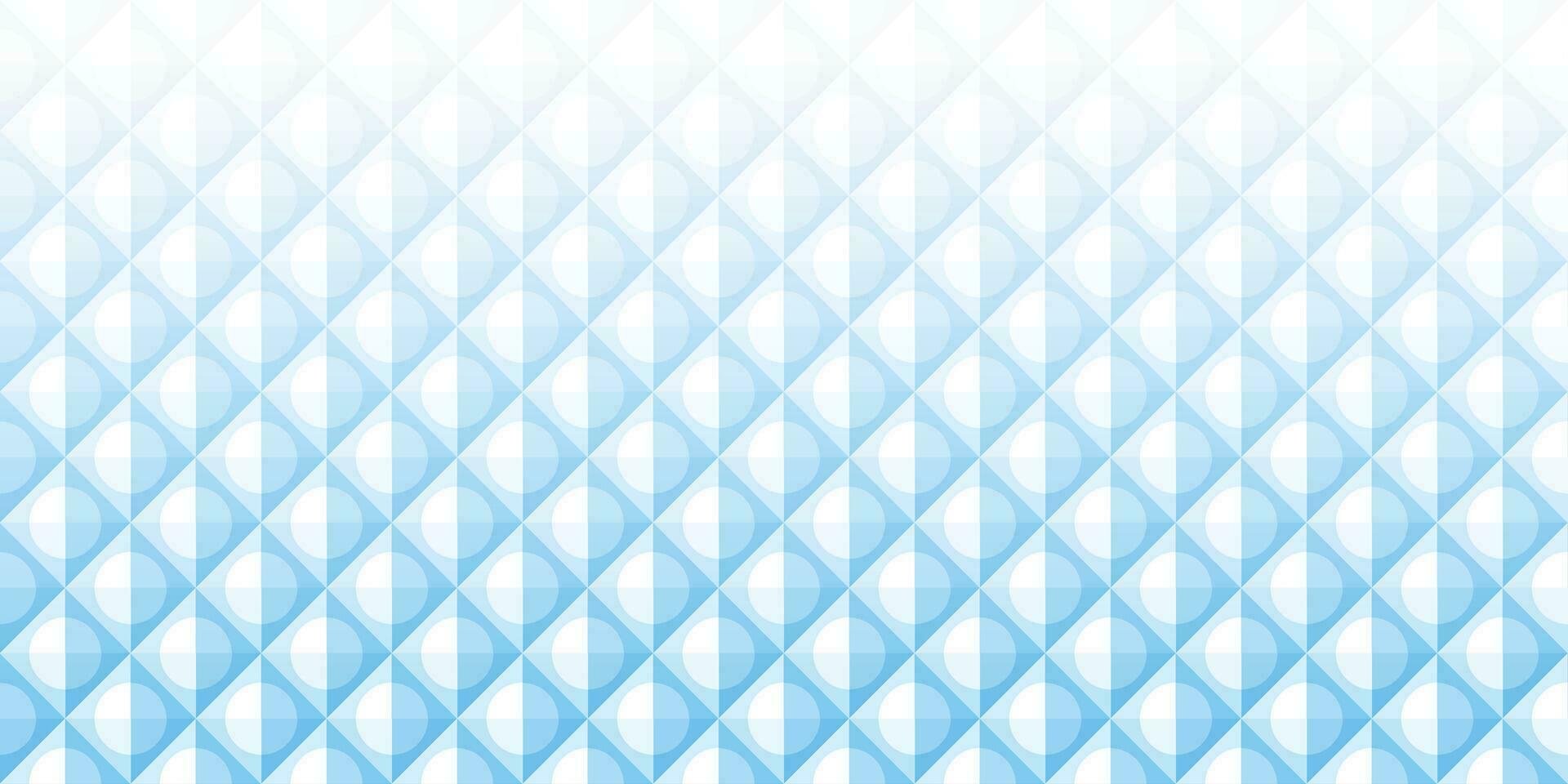 Abstract white and blue geometric background texture vector